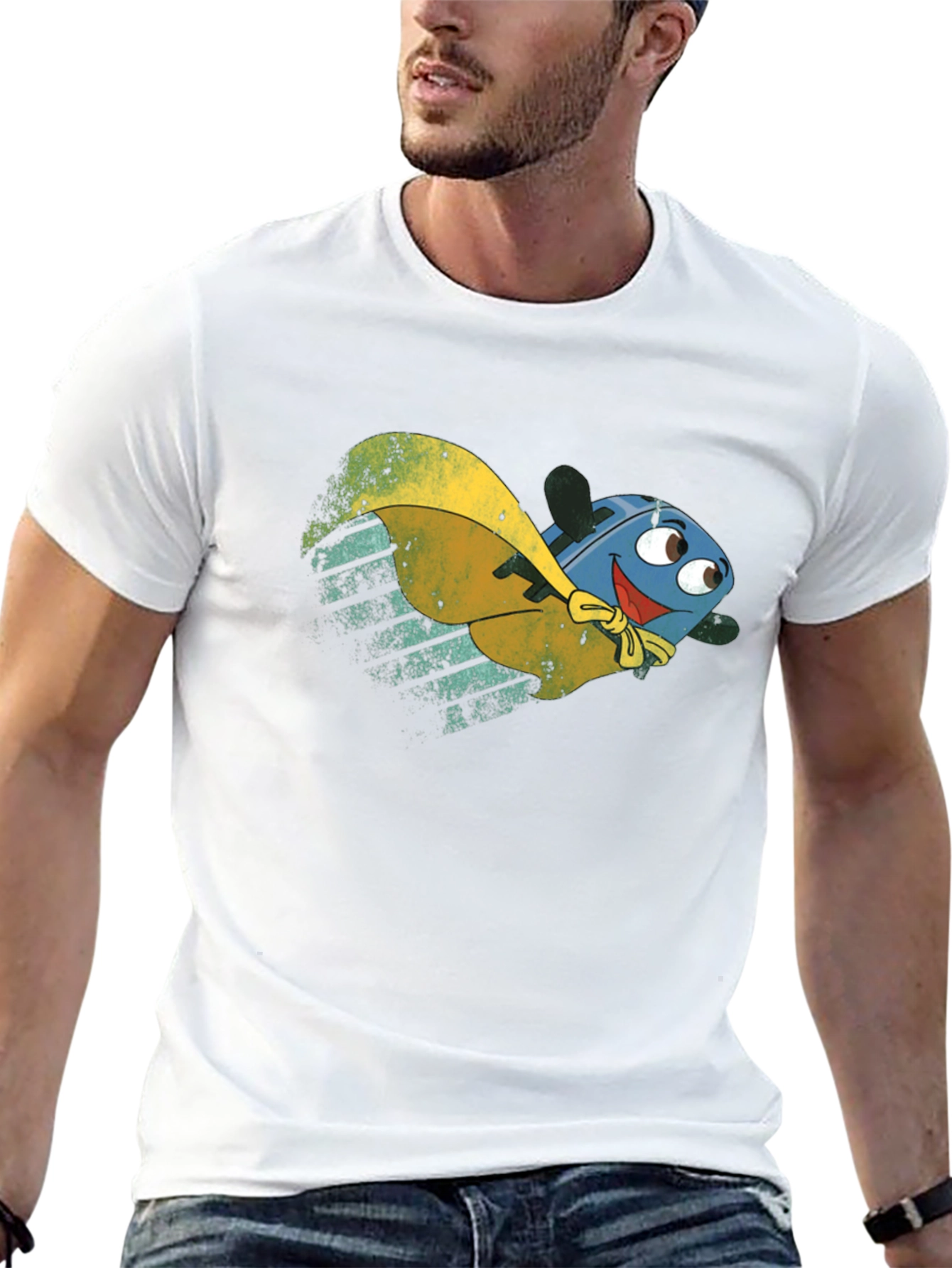 Flying Blue Toaster T-Shirt