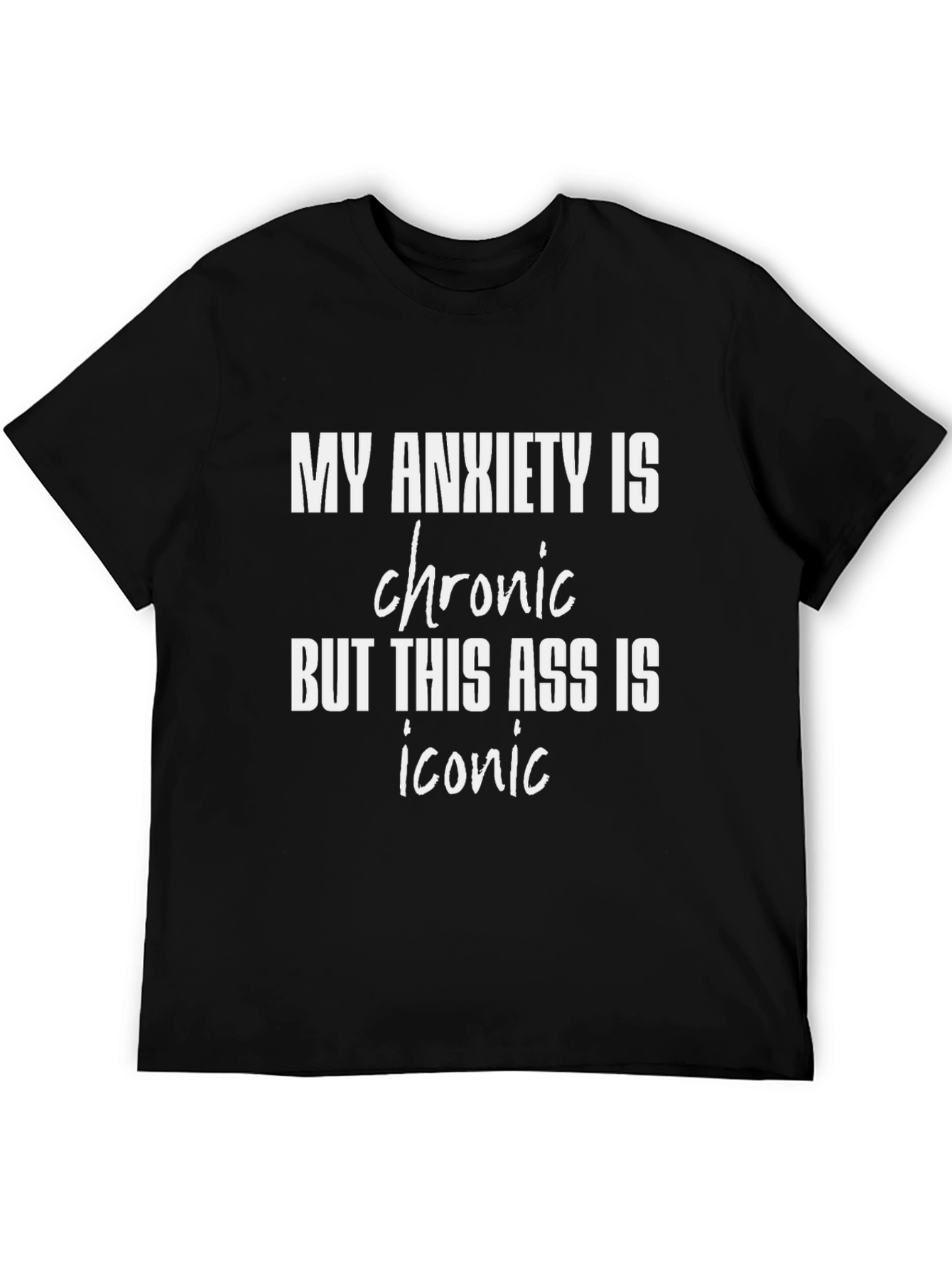 Anxiety/Iconic Graphic T-Shirt
