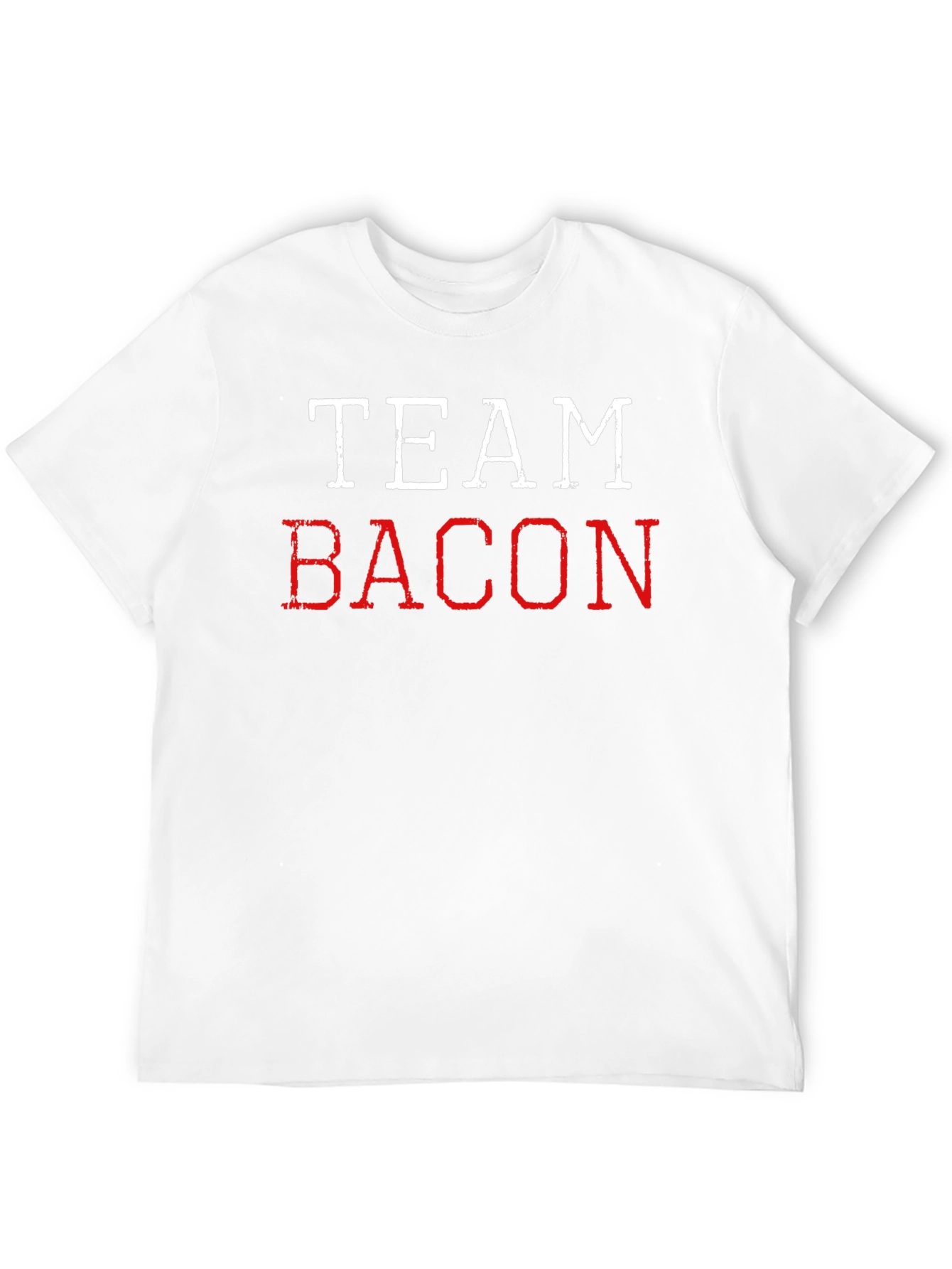 Team Bacon Graphic T-Shirt - Unisex Black Tee