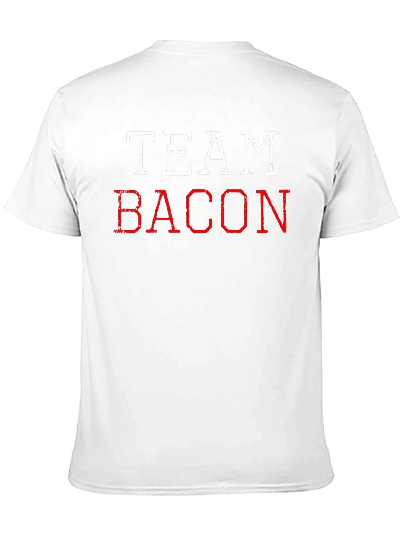 Team Bacon Graphic T-Shirt - Unisex Black Tee