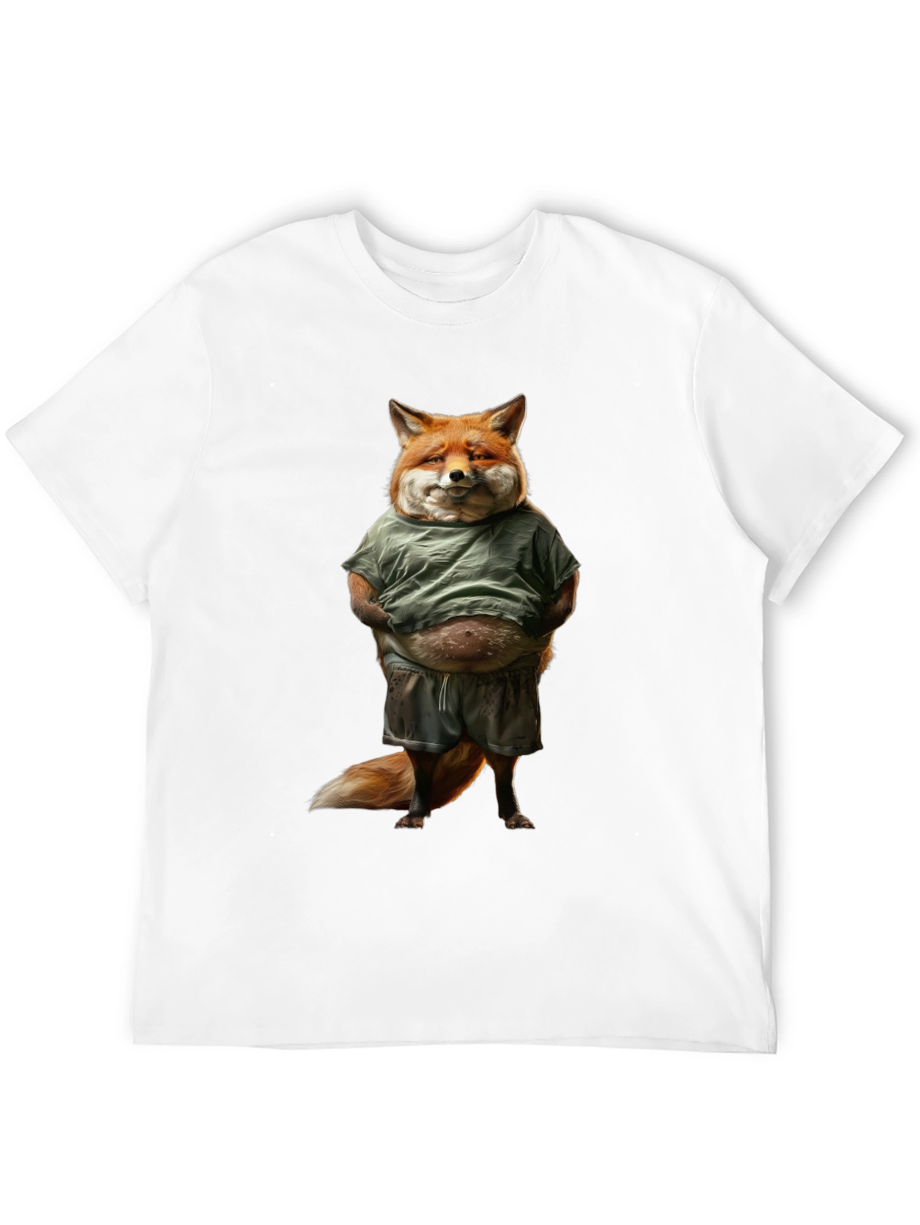 Funny Fox T-Shirt - Casual Animal Graphic Tee