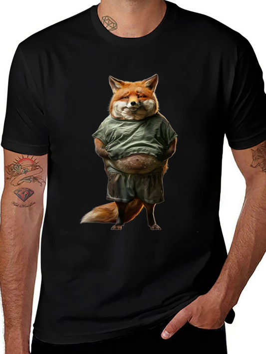Funny Fox T-Shirt - Casual Animal Graphic Tee
