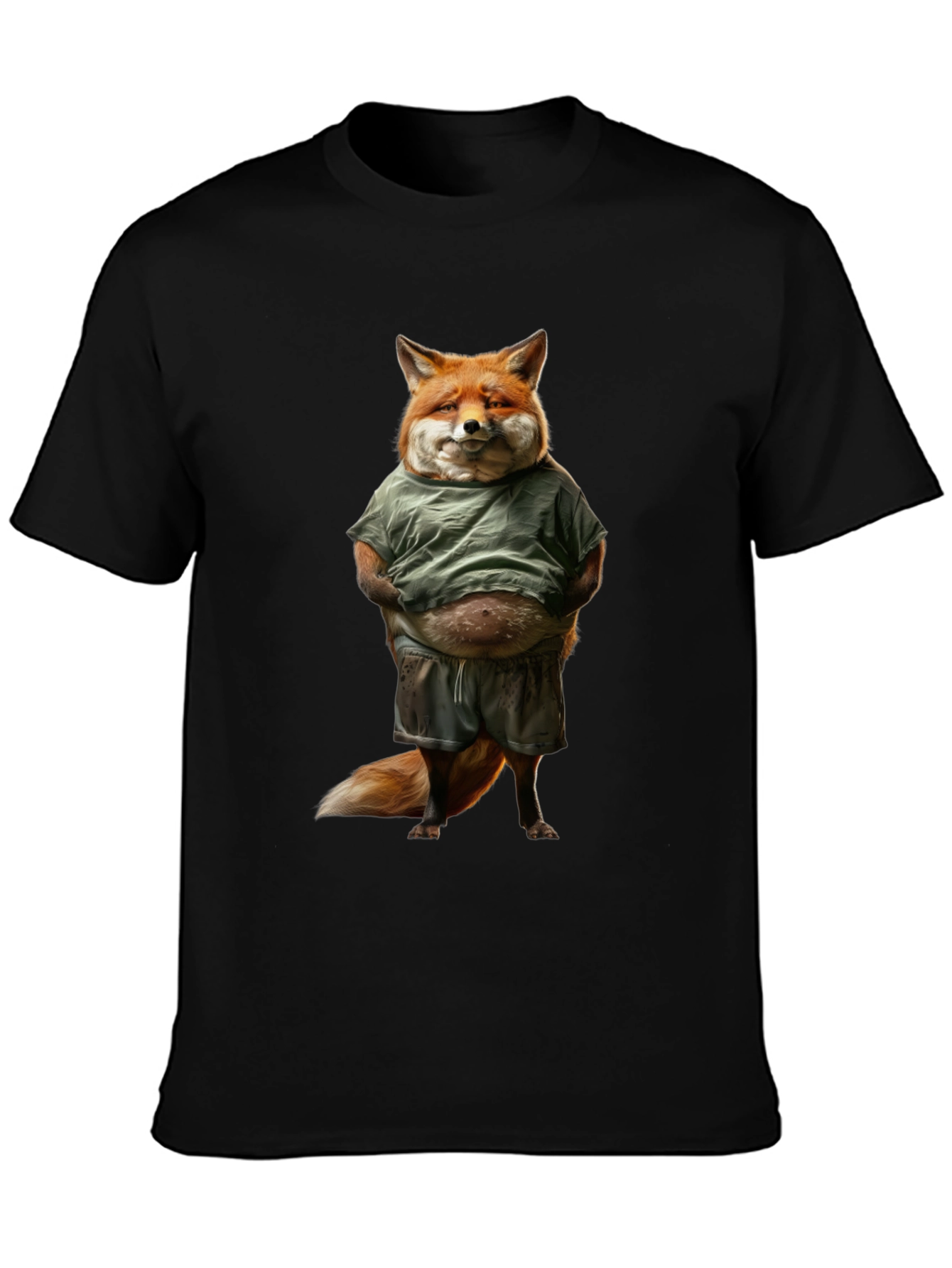 Funny Fox T-Shirt - Casual Animal Graphic Tee