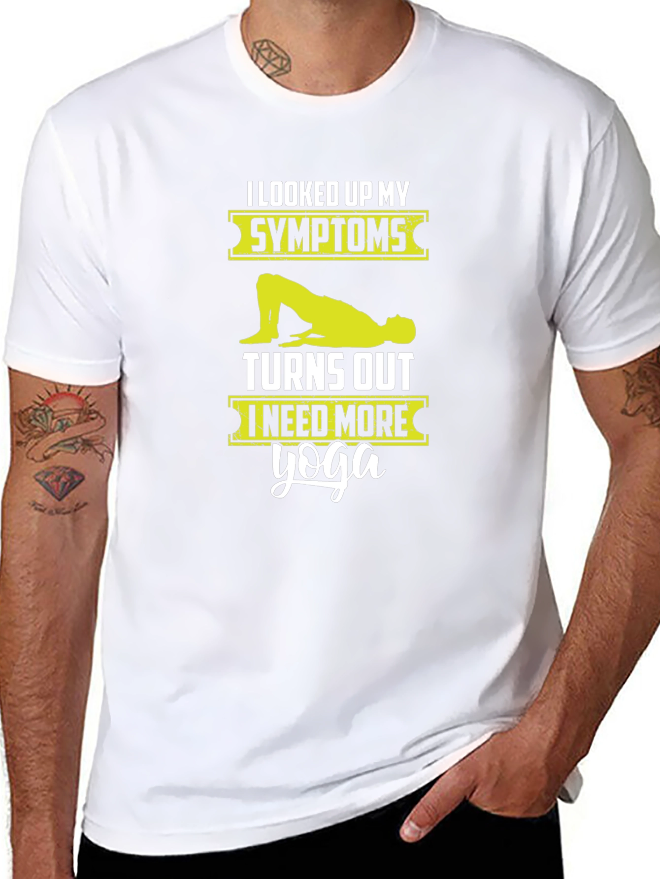 Yoga Symptom Humor T-Shirt