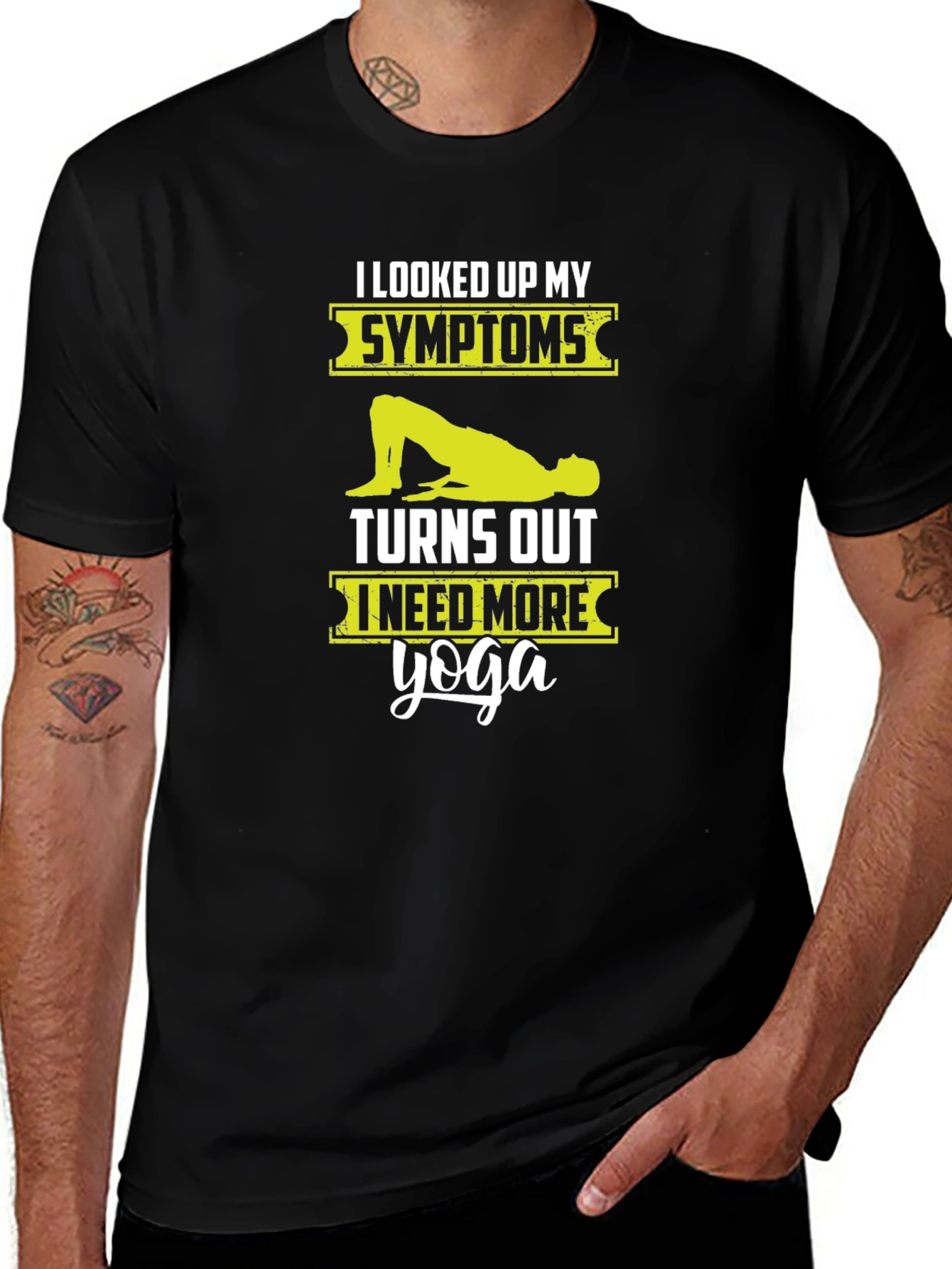 Yoga Symptom Humor T-Shirt