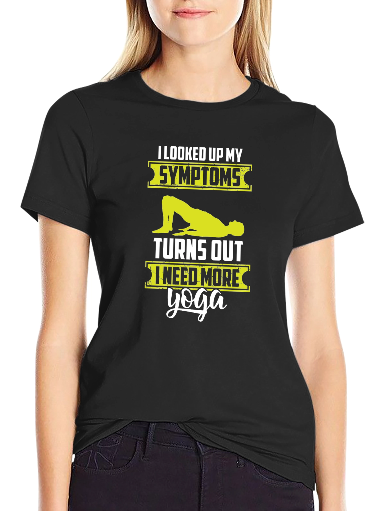 Yoga Symptom Humor T-Shirt