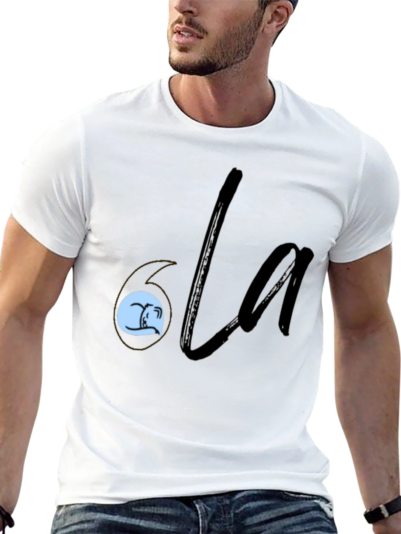 Unique Graphic T-Shirt - Ola Design