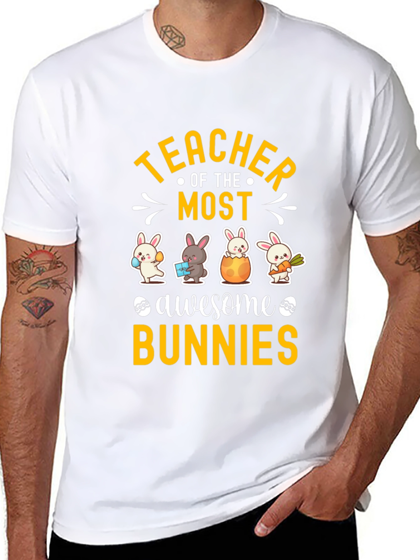 Teacher of Awesome Bunnies T-Shirt