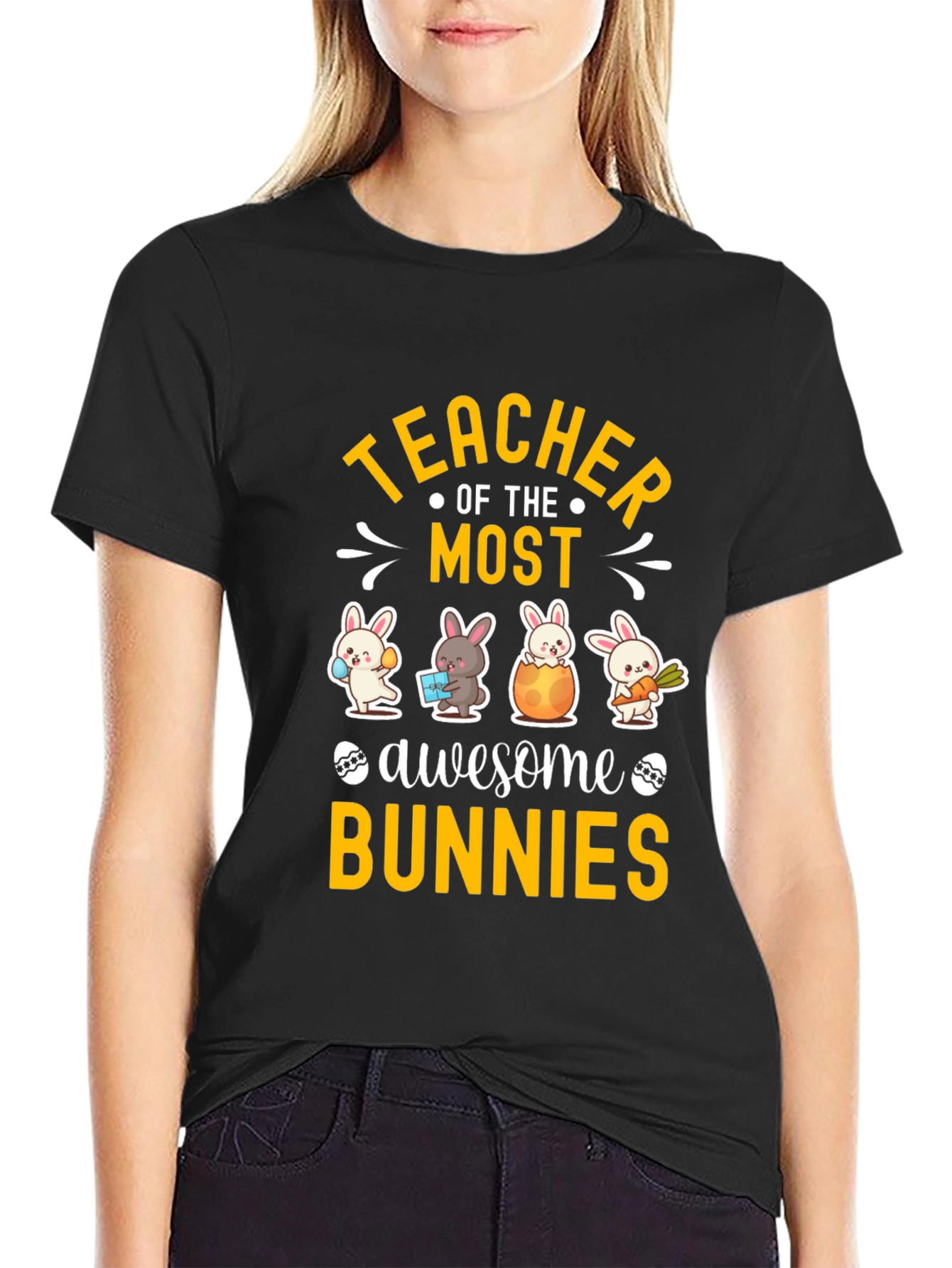 Teacher of Awesome Bunnies T-Shirt