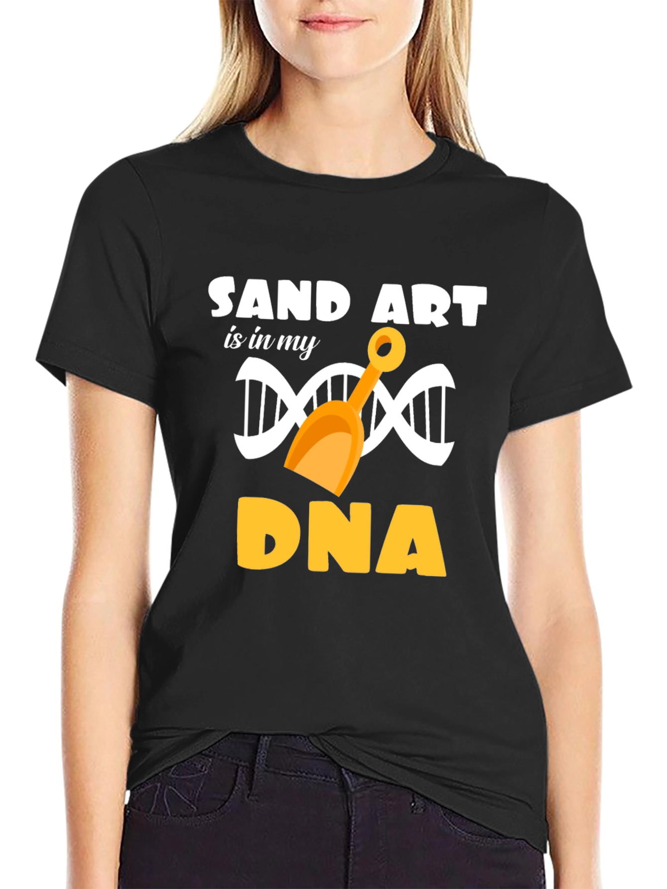 Sand Art DNA T-Shirt - Beach Lovers Apparel