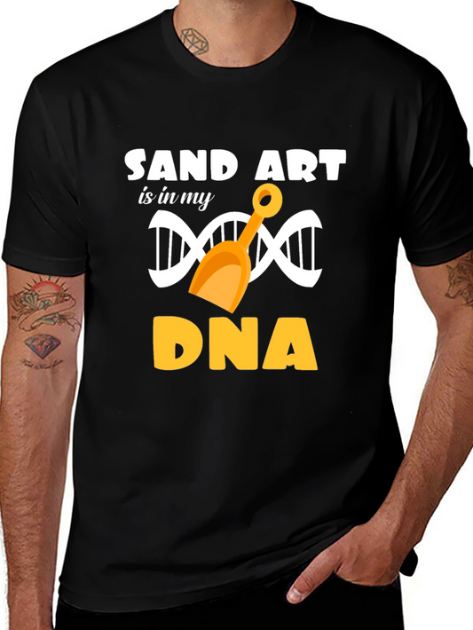 Sand Art DNA T-Shirt - Beach Lovers Apparel