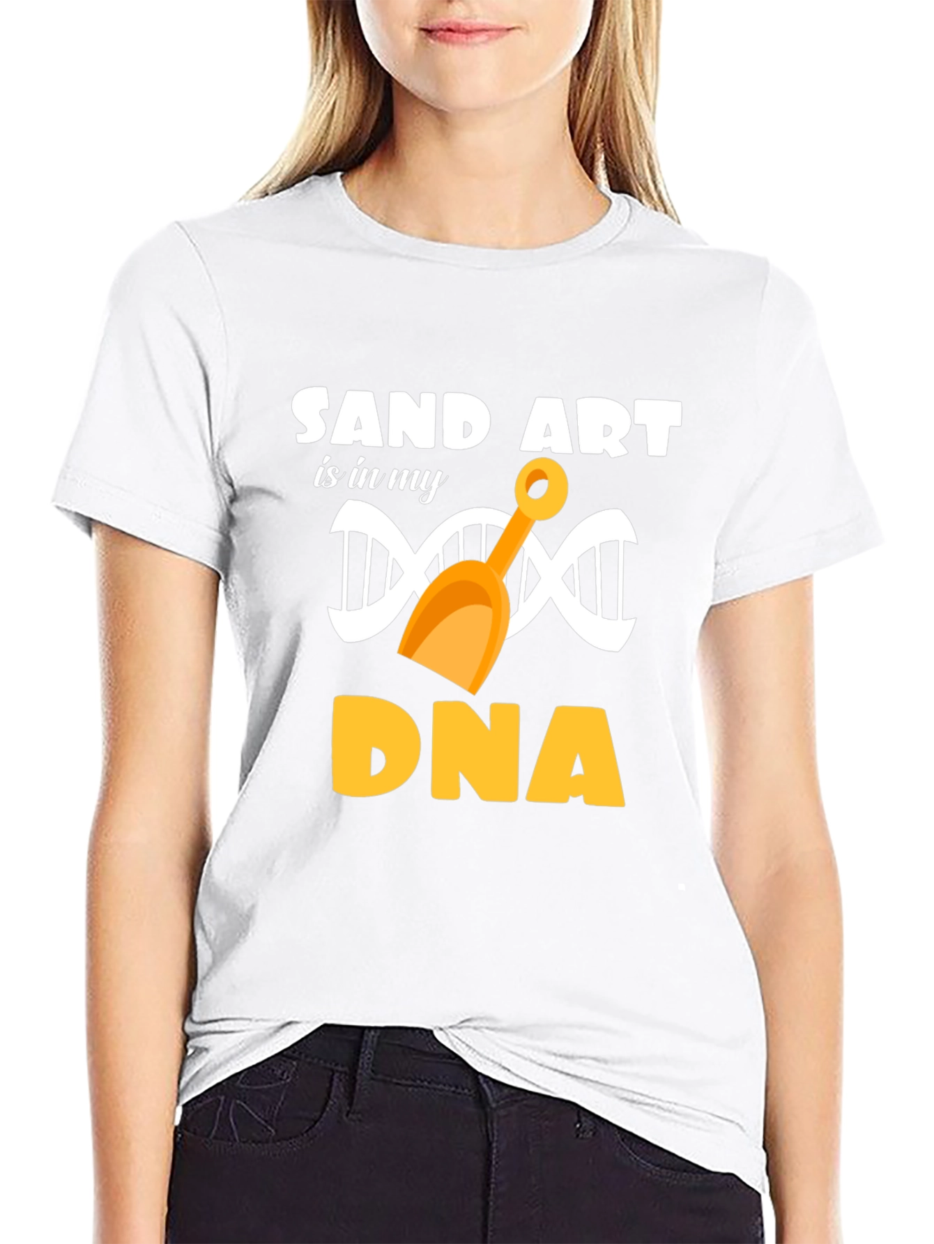 Sand Art DNA T-Shirt - Beach Lovers Apparel