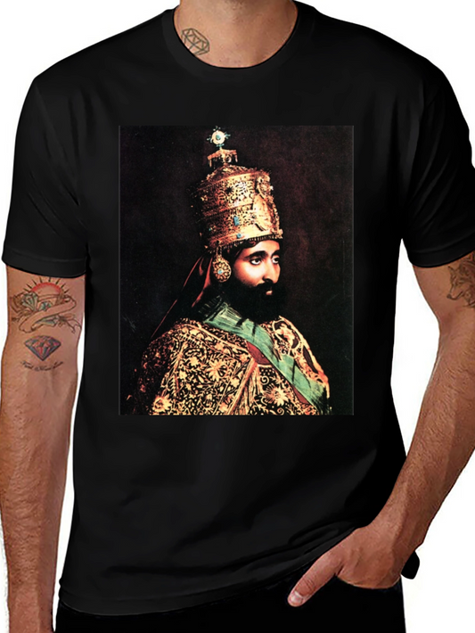 Emperor Haile Selassie I Graphic T-Shirt