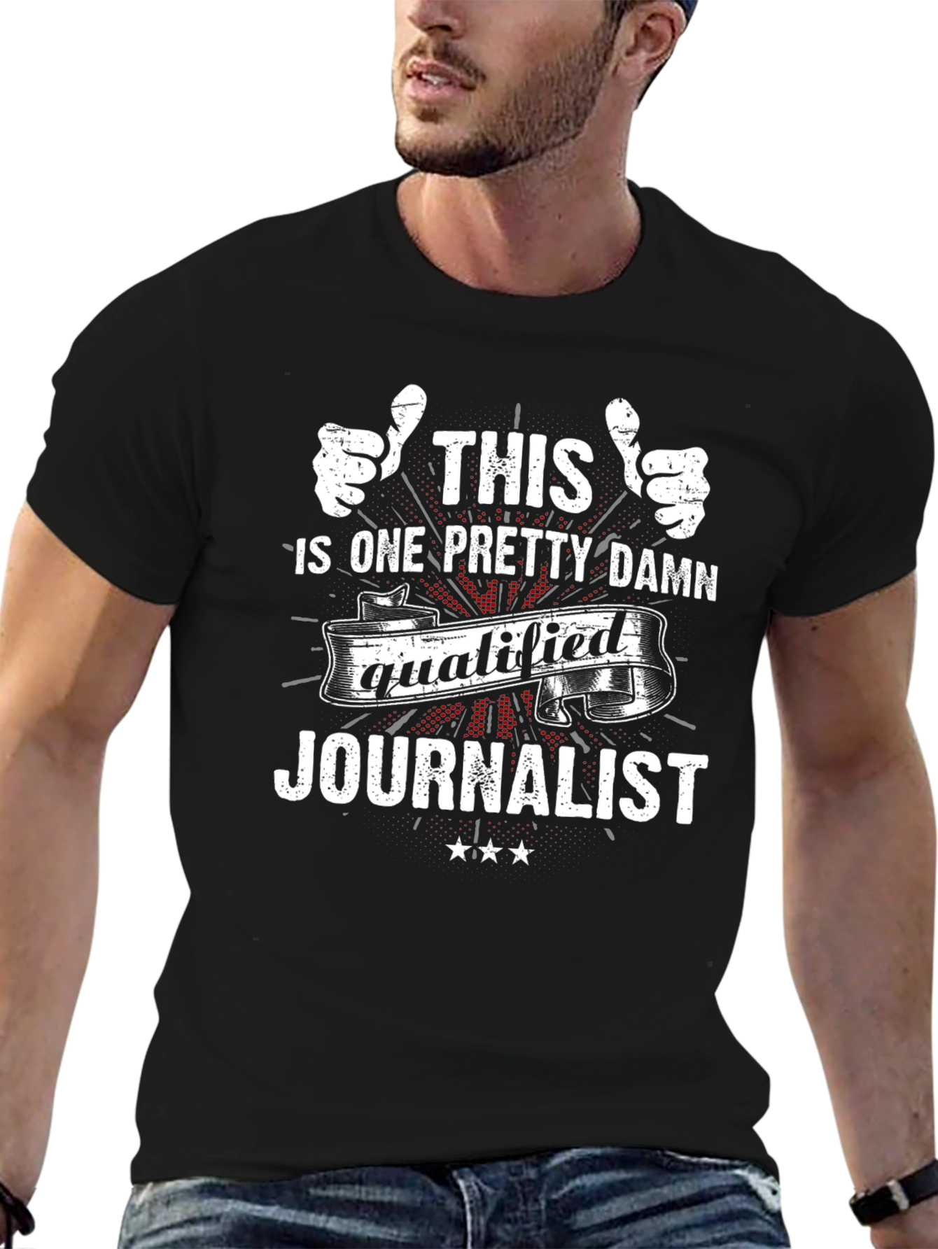 Qualified Journalist Graphic T-Shirt