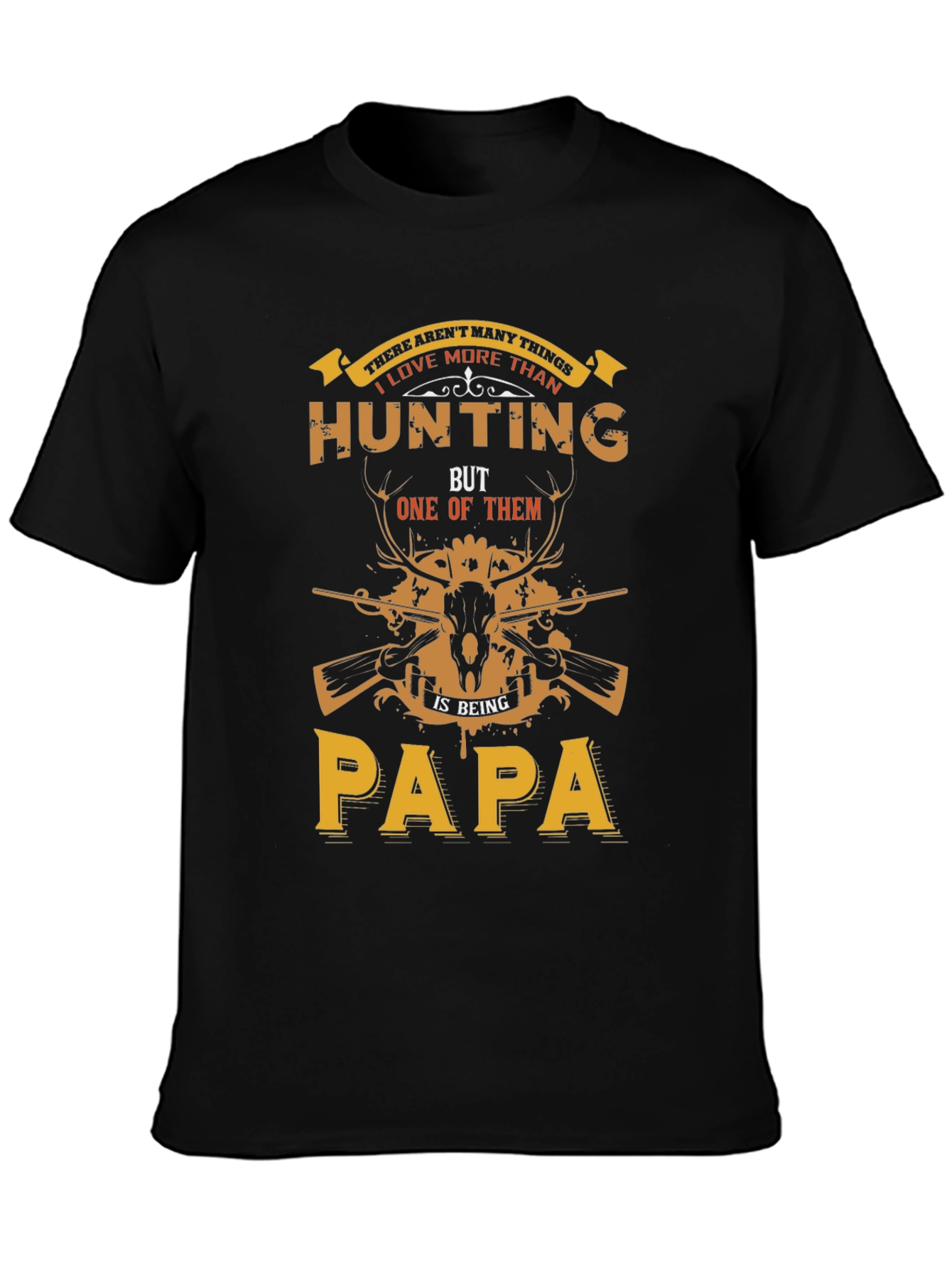 Hunting Papa T-Shirt - Fathers Day Gift