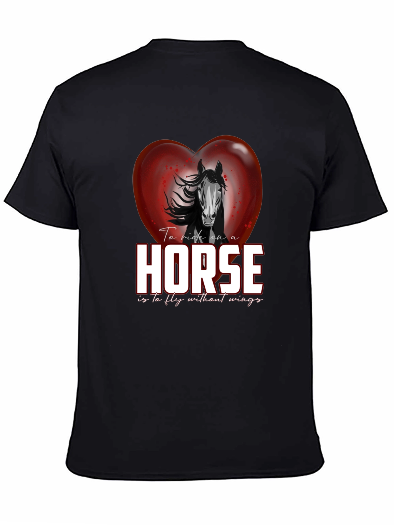 Horse Lover T-Shirt: Ride Like the Wind