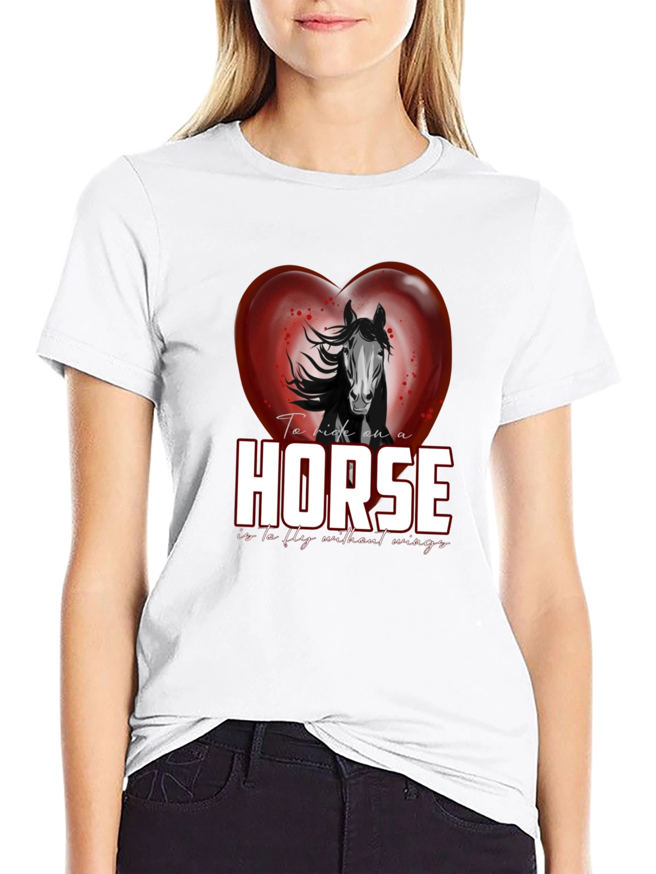 Horse Lover T-Shirt: Ride Like the Wind