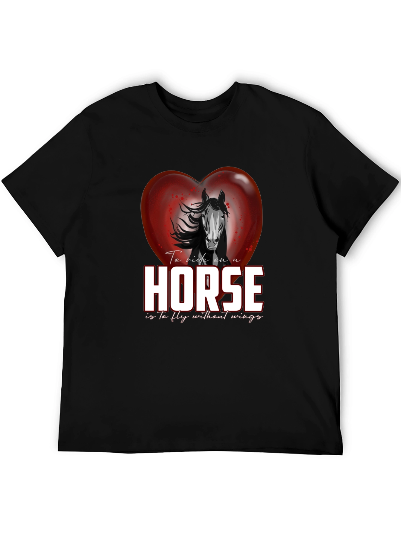 Horse Lover T-Shirt: Ride Like the Wind