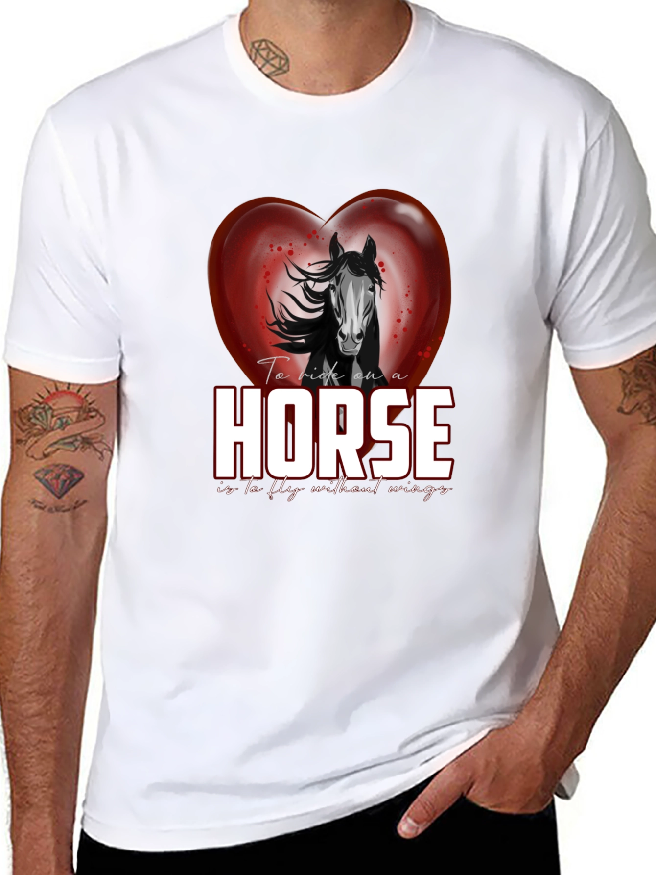 Horse Lover T-Shirt: Ride Like the Wind