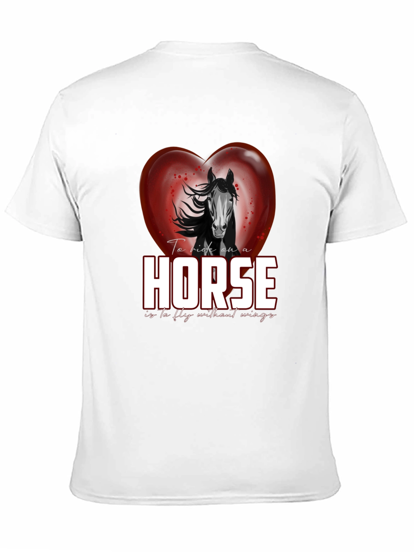 Horse Lover T-Shirt: Ride Like the Wind