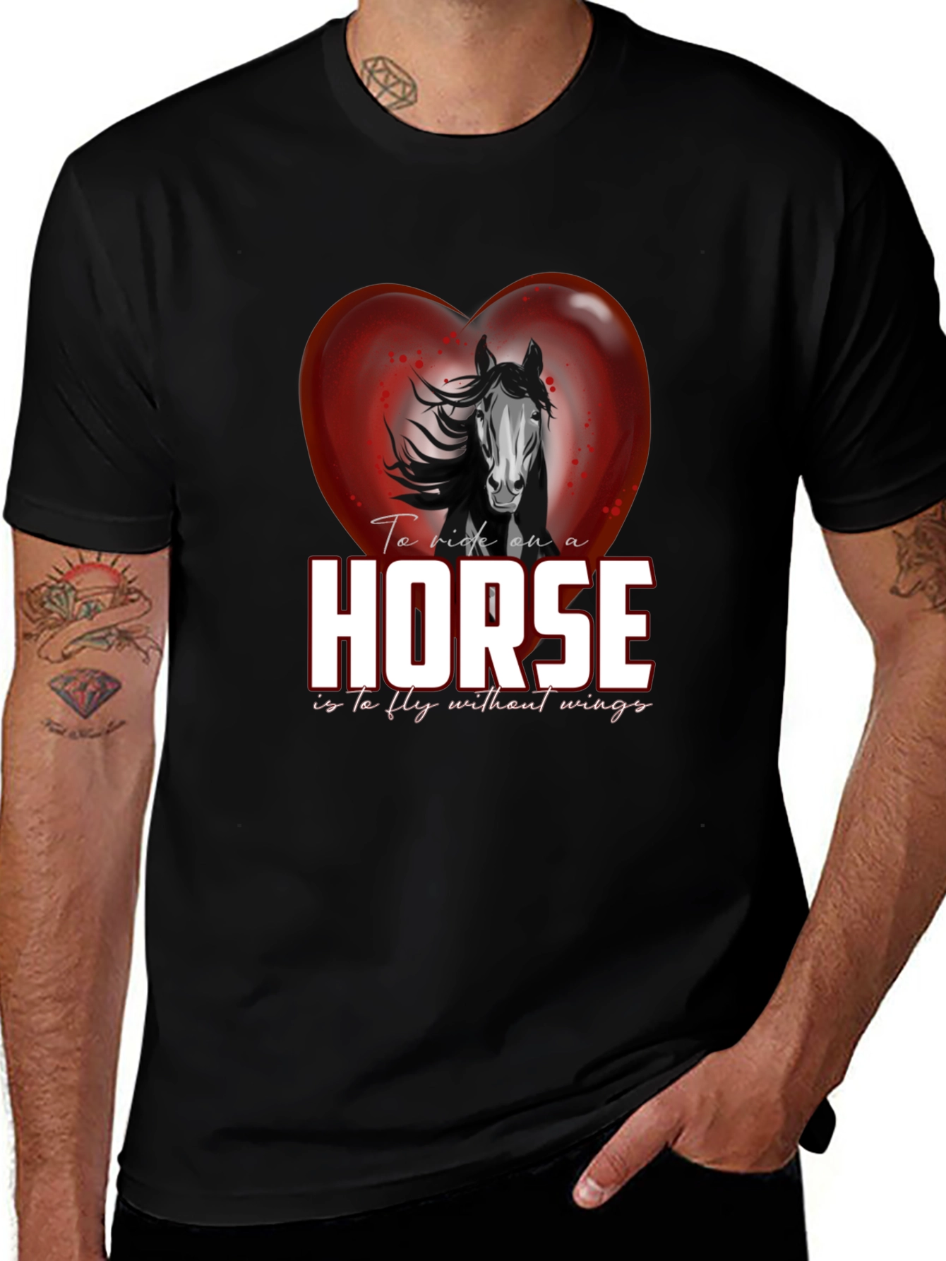 Horse Lover T-Shirt: Ride Like the Wind