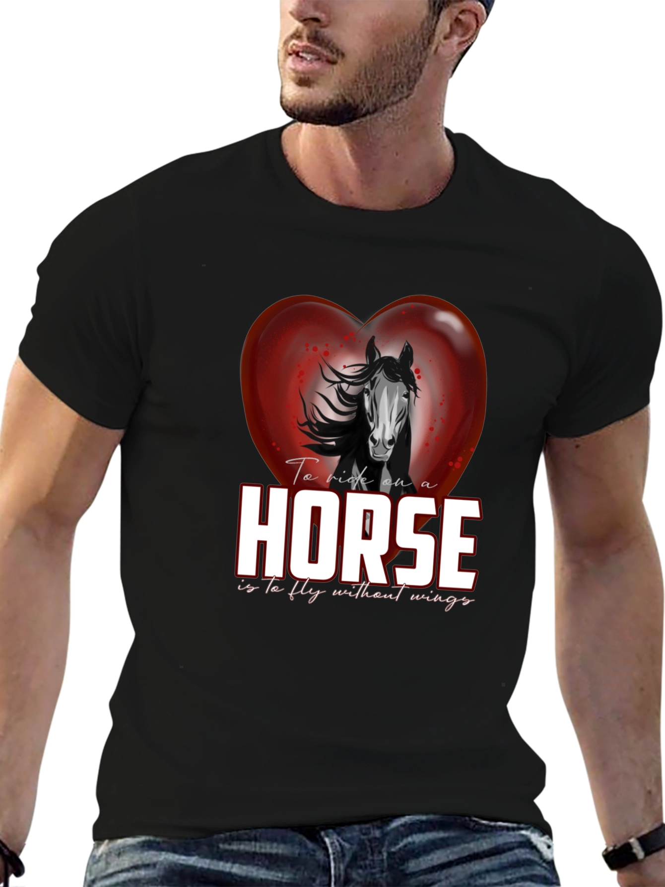 Horse Lover T-Shirt: Ride Like the Wind