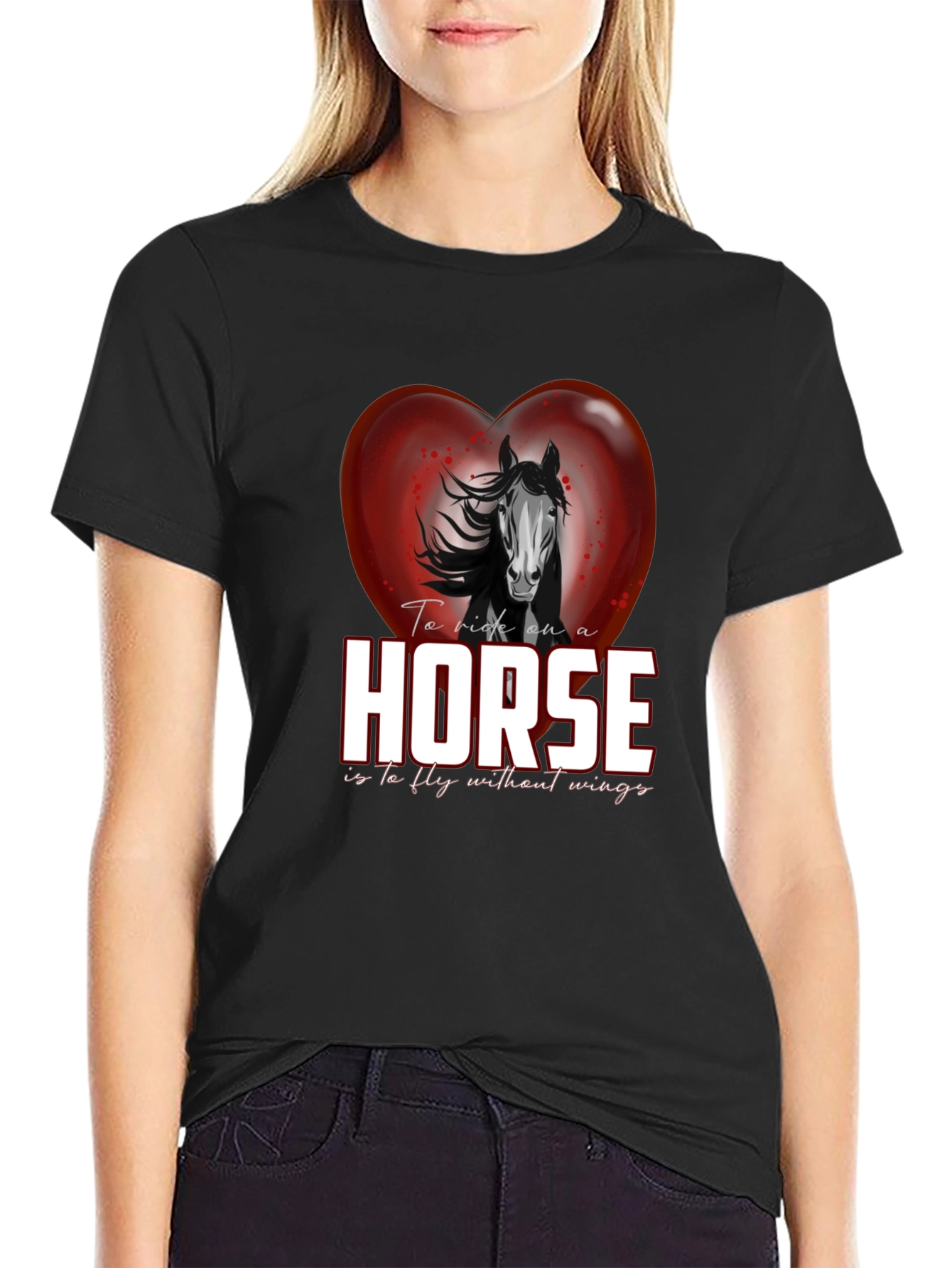 Horse Lover T-Shirt: Ride Like the Wind