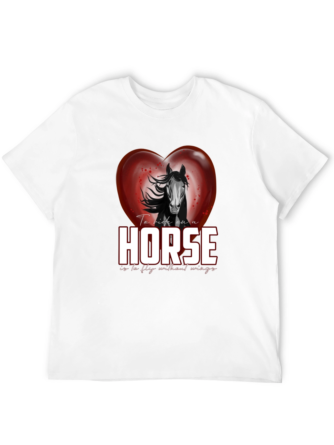 Horse Lover T-Shirt: Ride Like the Wind