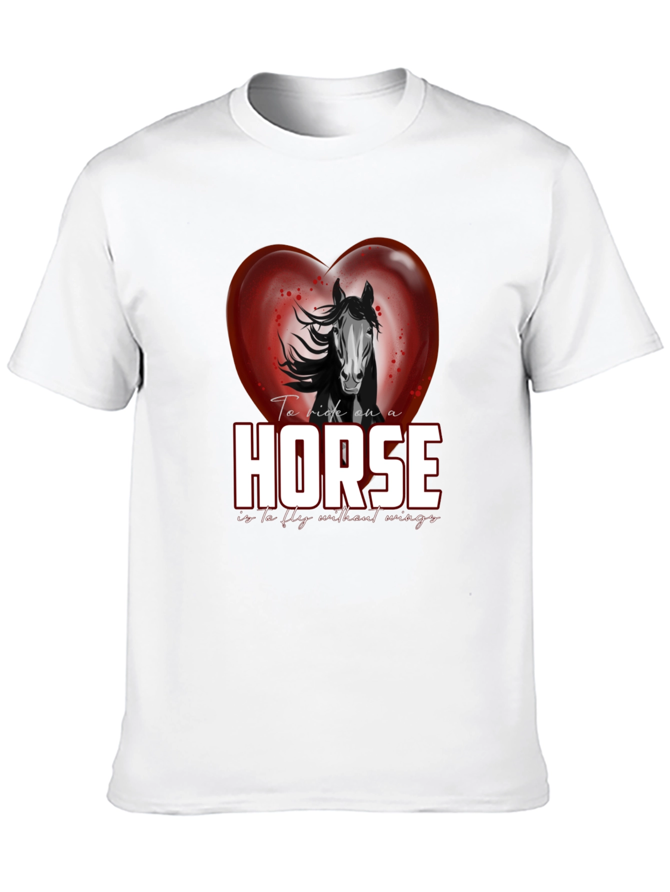 Horse Lover T-Shirt: Ride Like the Wind