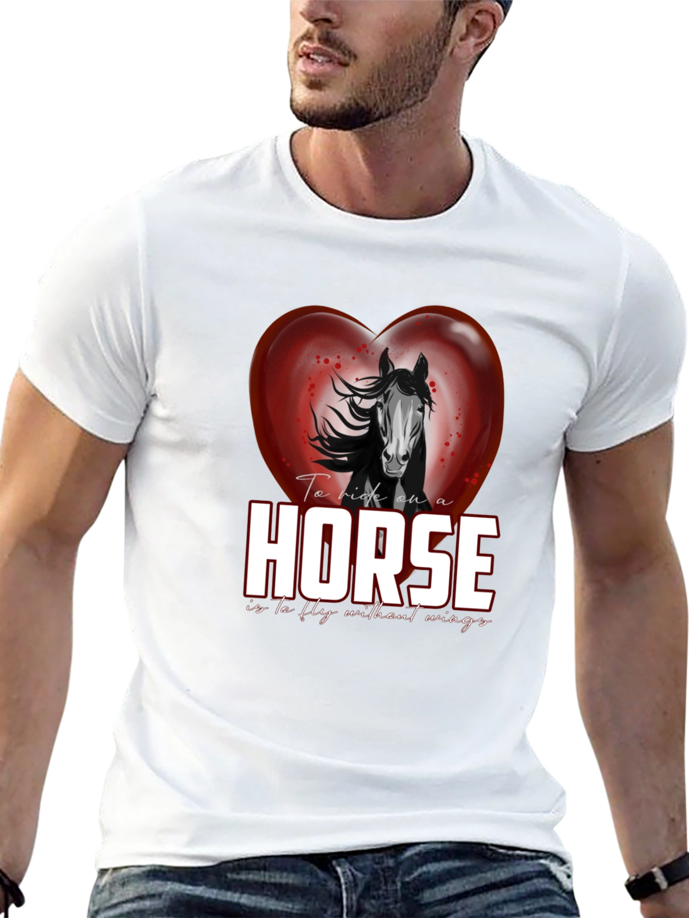 Horse Lover T-Shirt: Ride Like the Wind