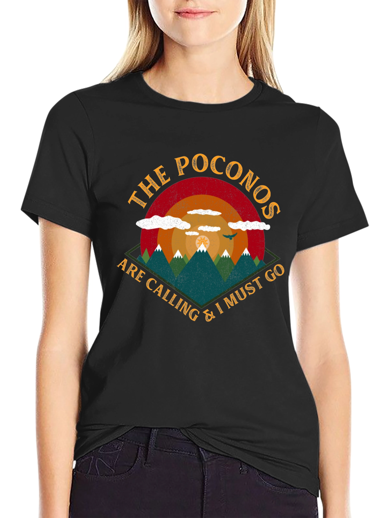 The Poconos Are Calling Graphic Tee