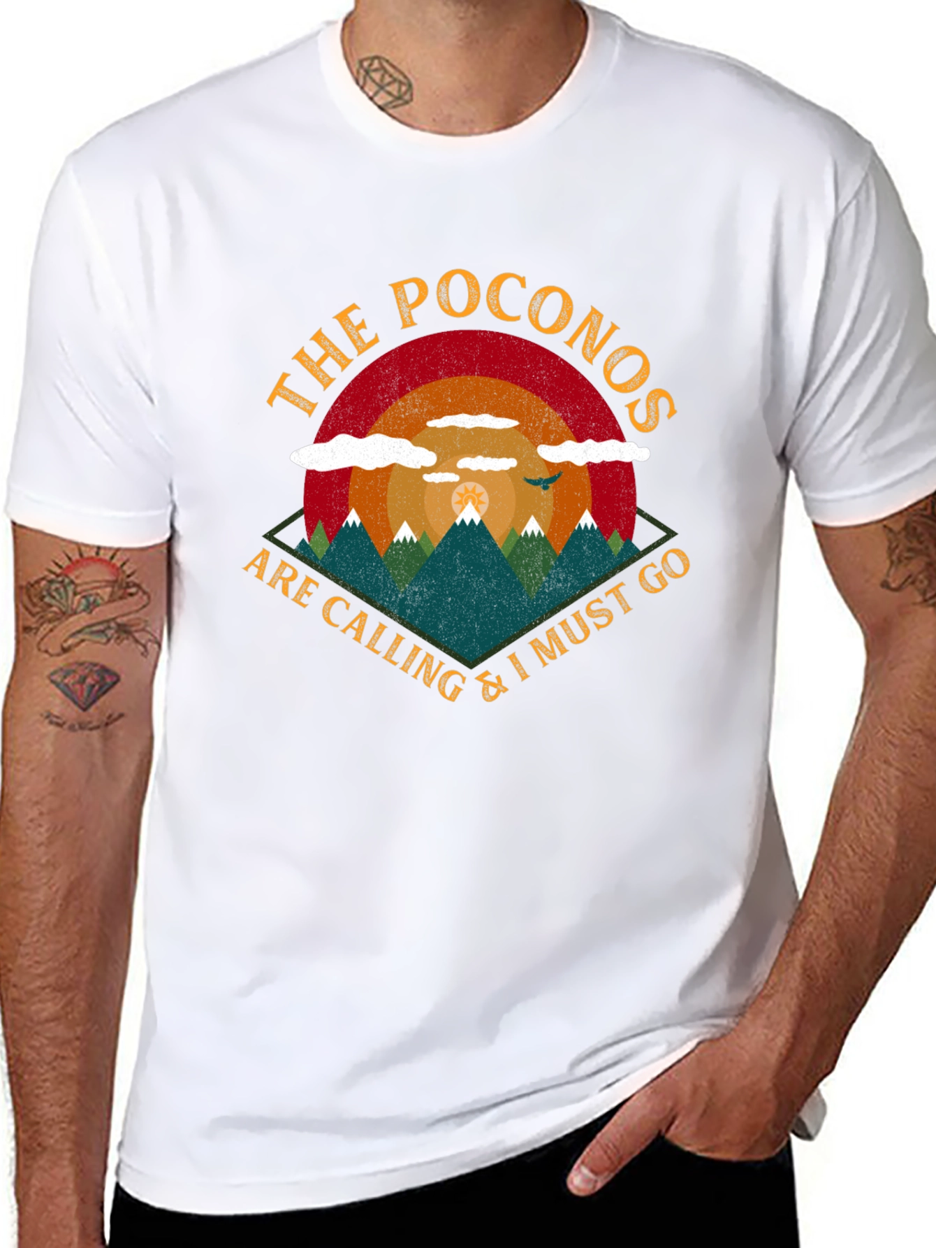 The Poconos Are Calling Graphic Tee