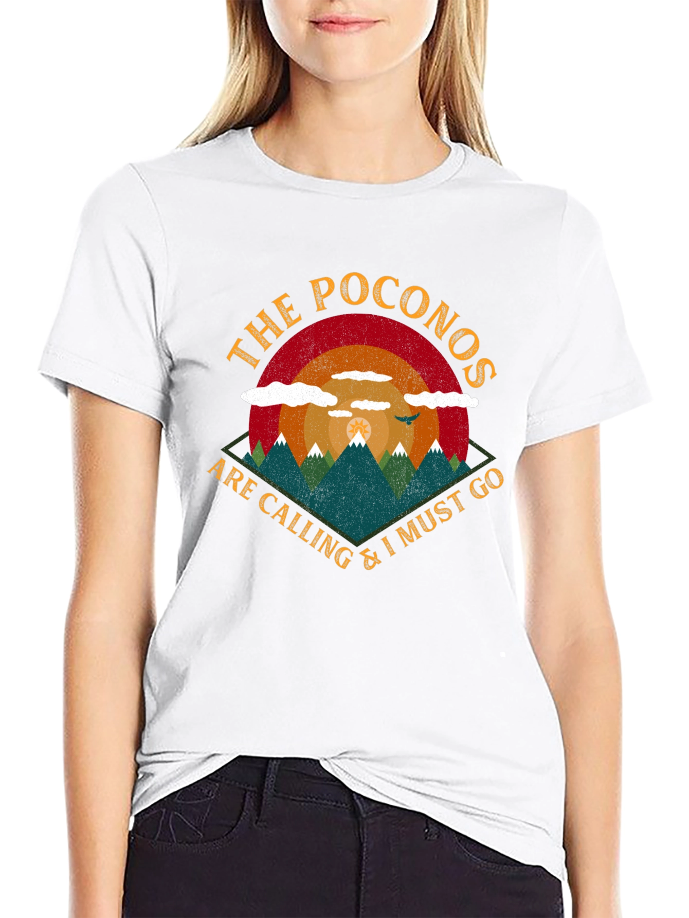 The Poconos Are Calling Graphic Tee