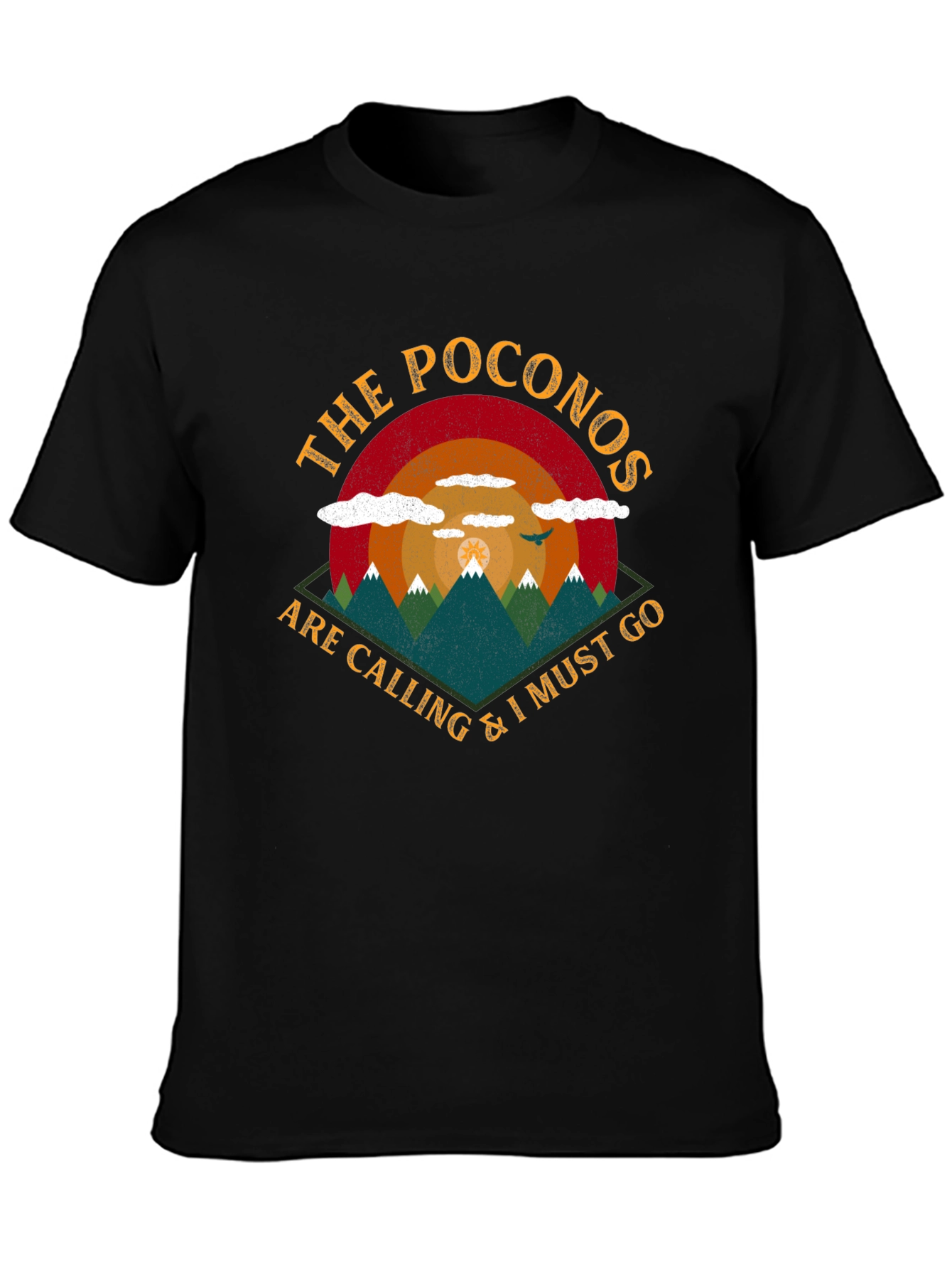 The Poconos Are Calling Graphic Tee