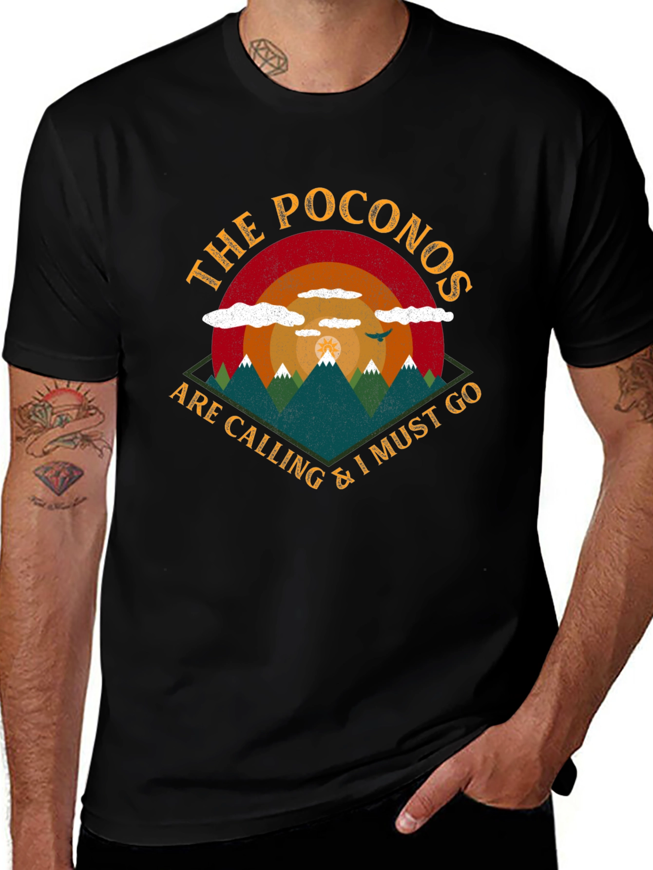 The Poconos Are Calling Graphic Tee
