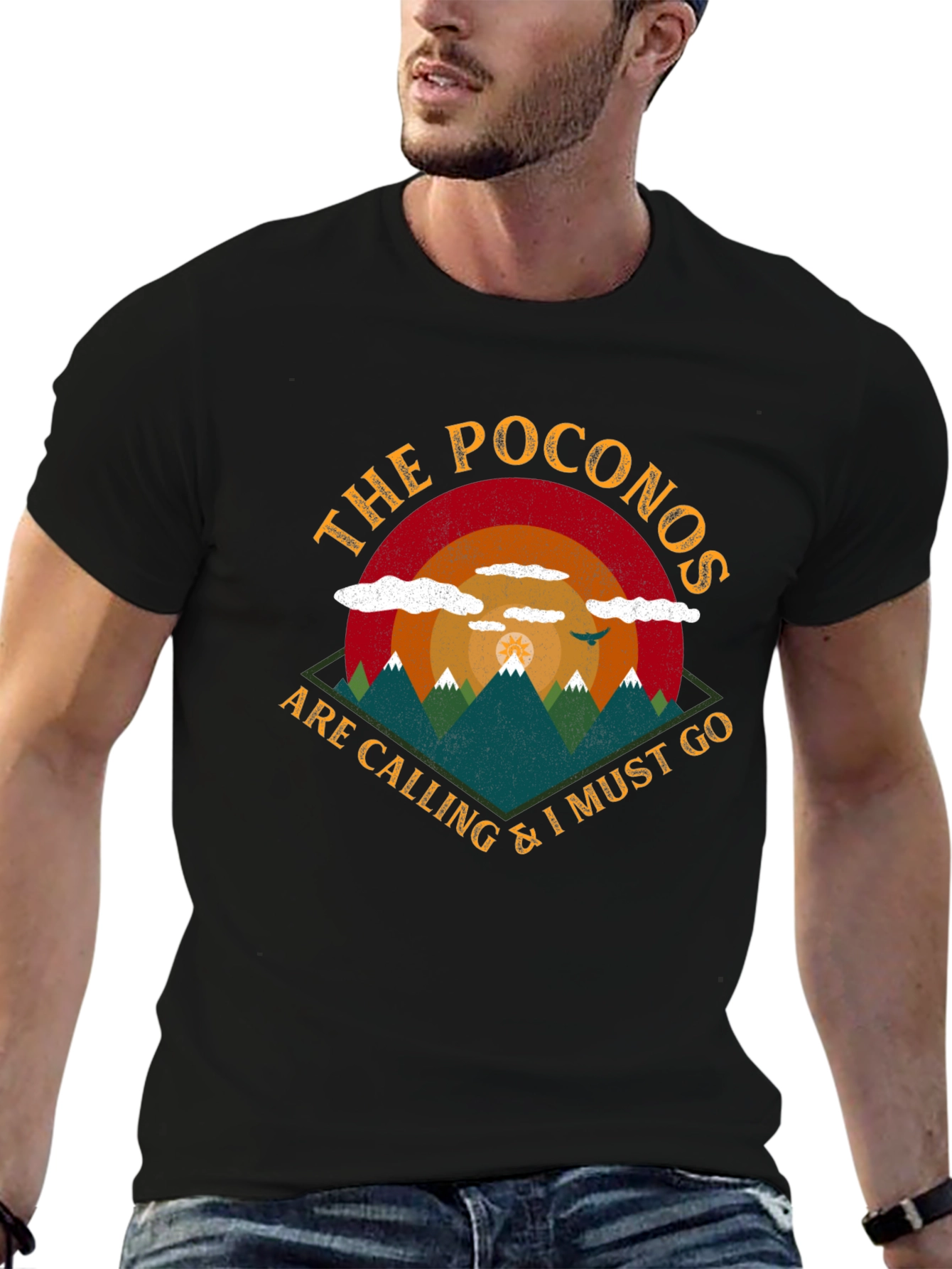 The Poconos Are Calling Graphic Tee
