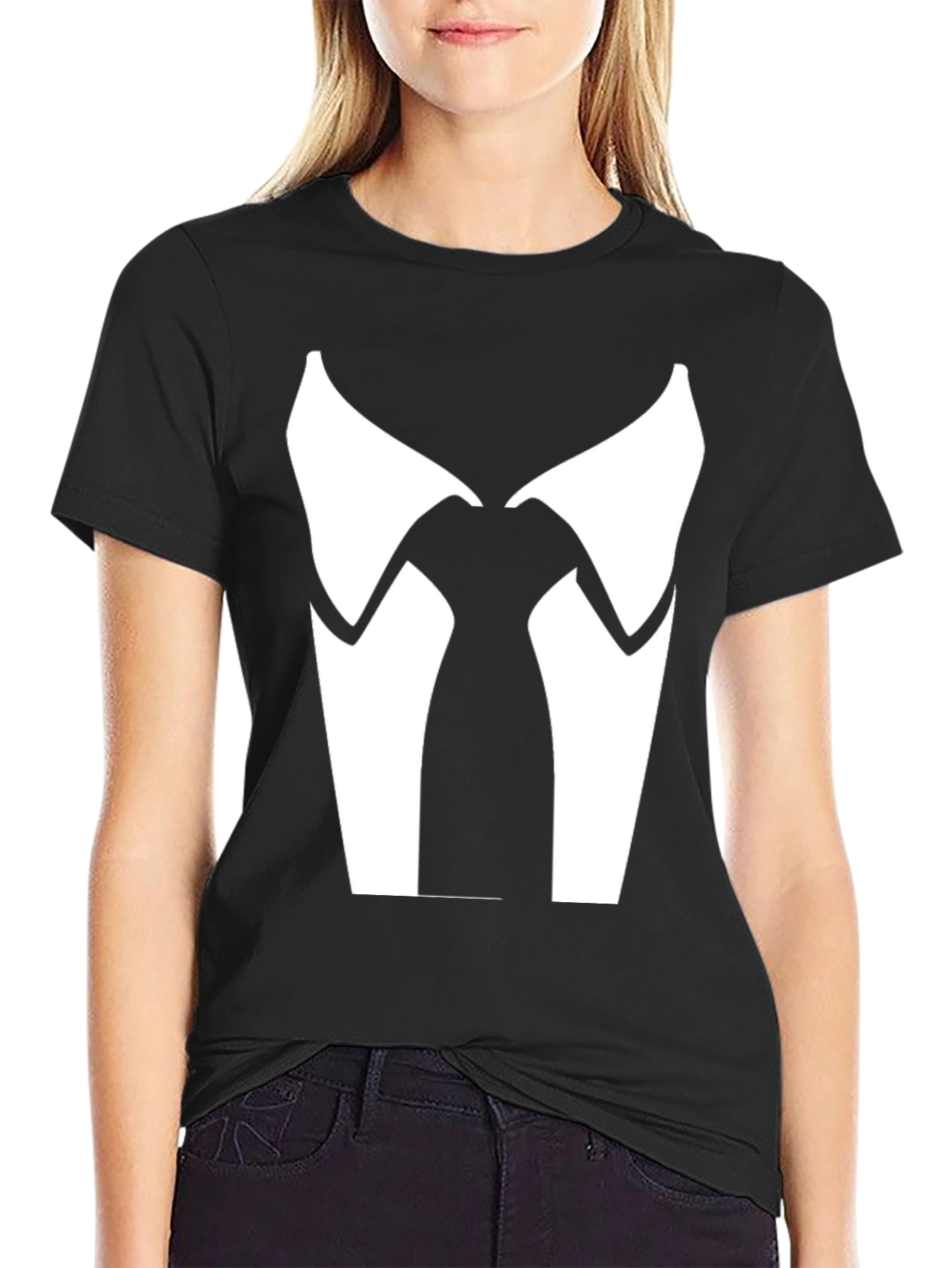 Gwen Stacy Spider-Gwen Cosplay Black T-Shirt