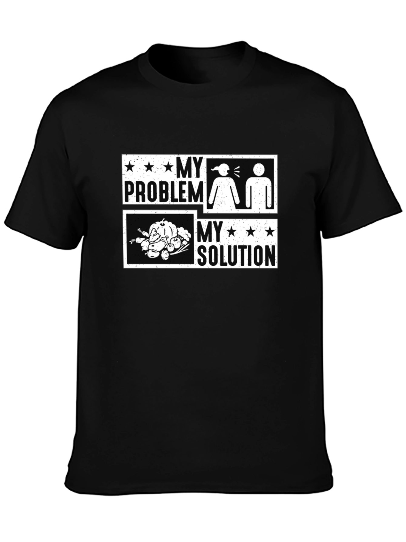 Funny Thanksgiving T-Shirt: My Problem My Solution