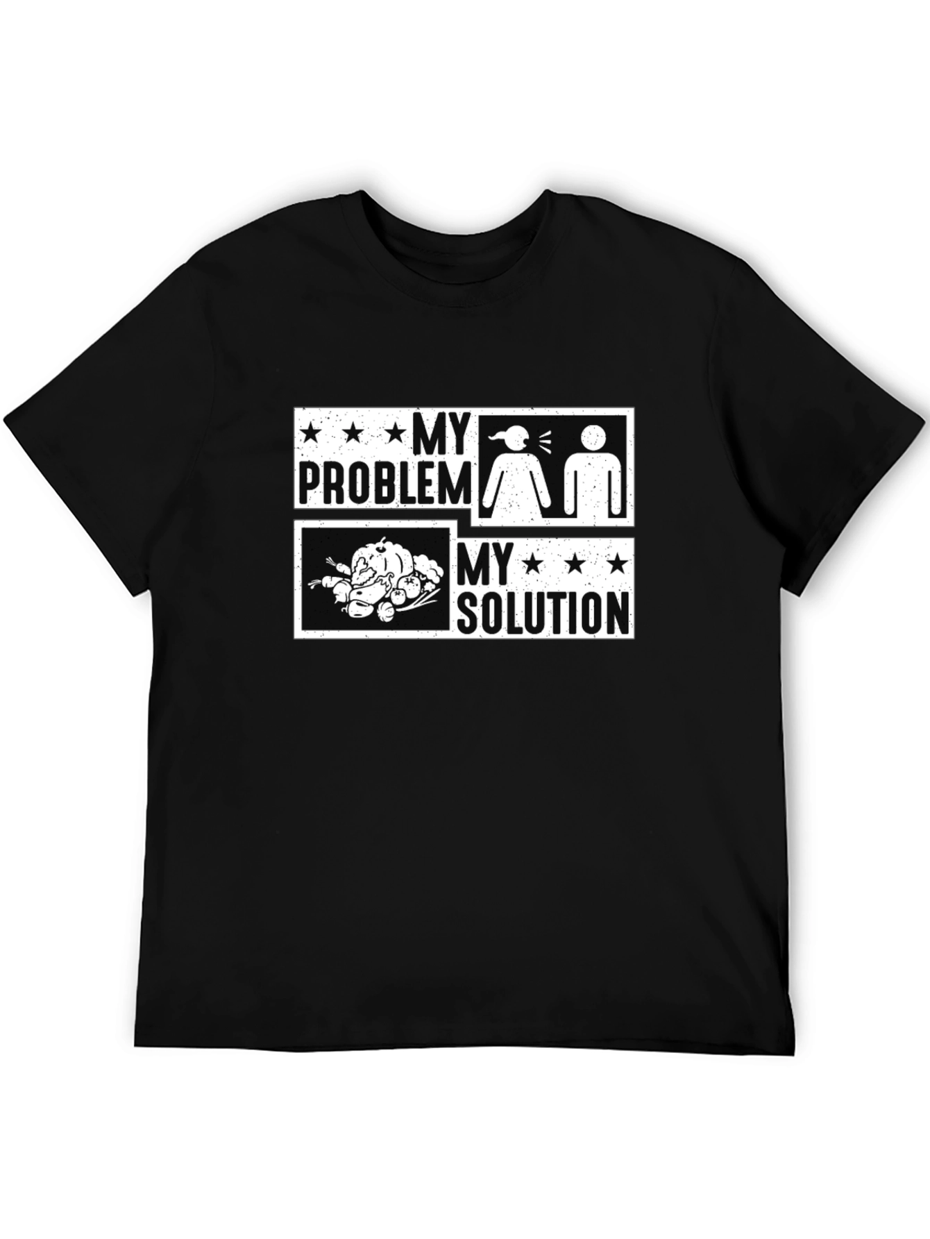 Funny Thanksgiving T-Shirt: My Problem My Solution
