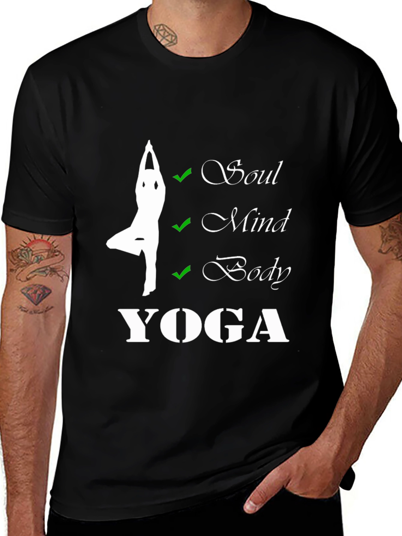 Soul Mind Body Yoga Graphic Tee