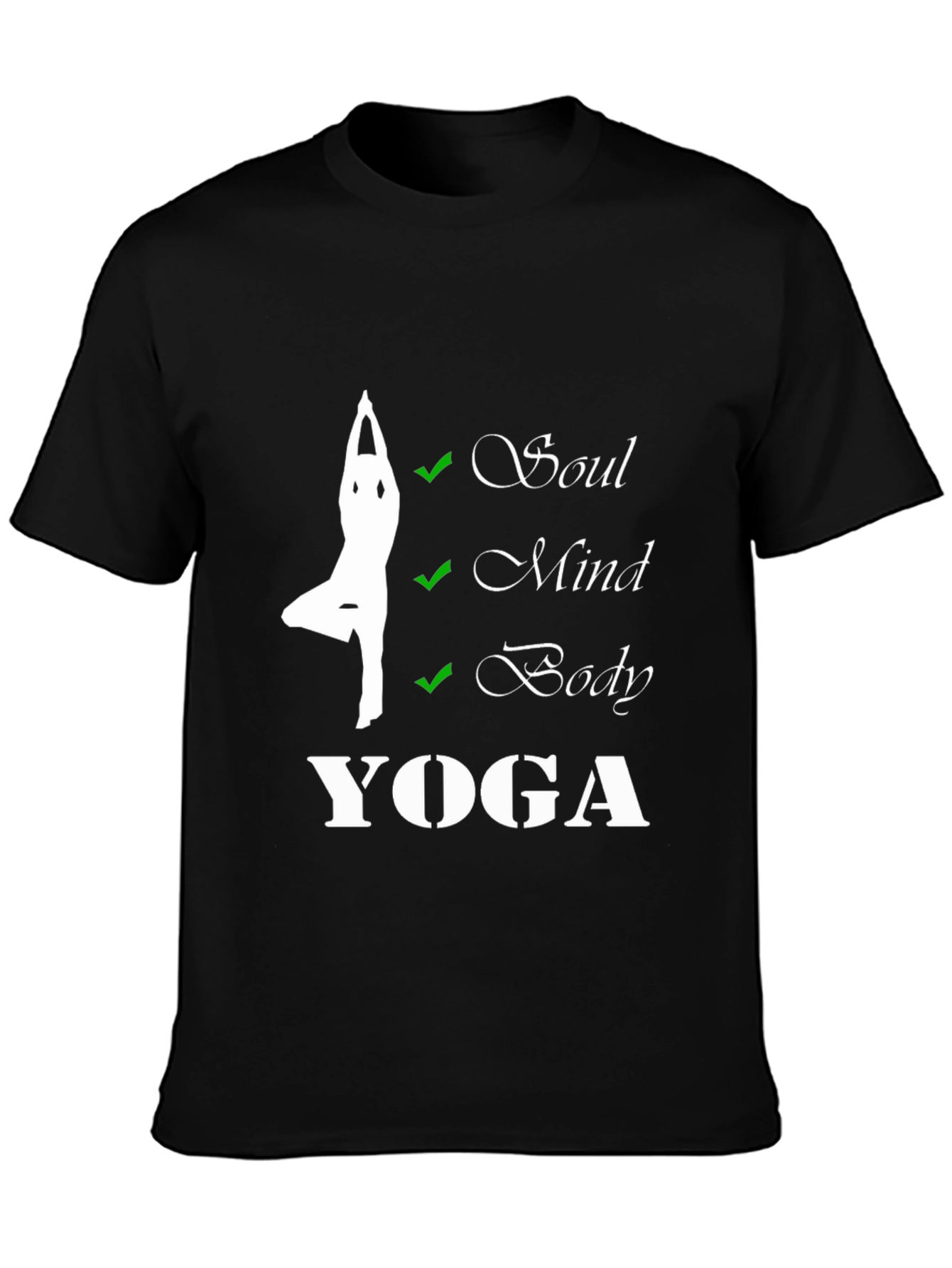 Soul Mind Body Yoga Graphic Tee