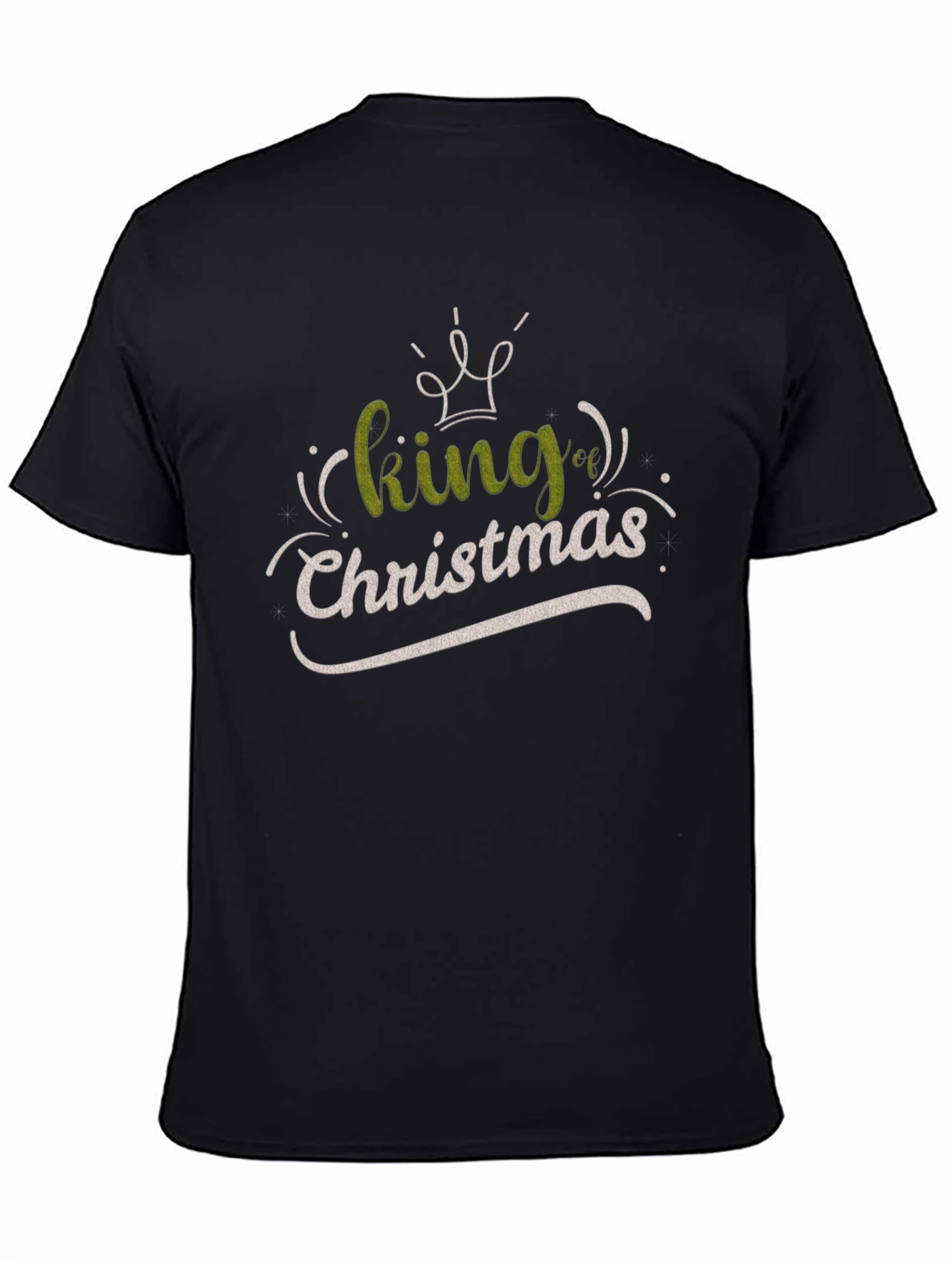 King of Christmas Graphic T-Shirt - Holiday Apparel