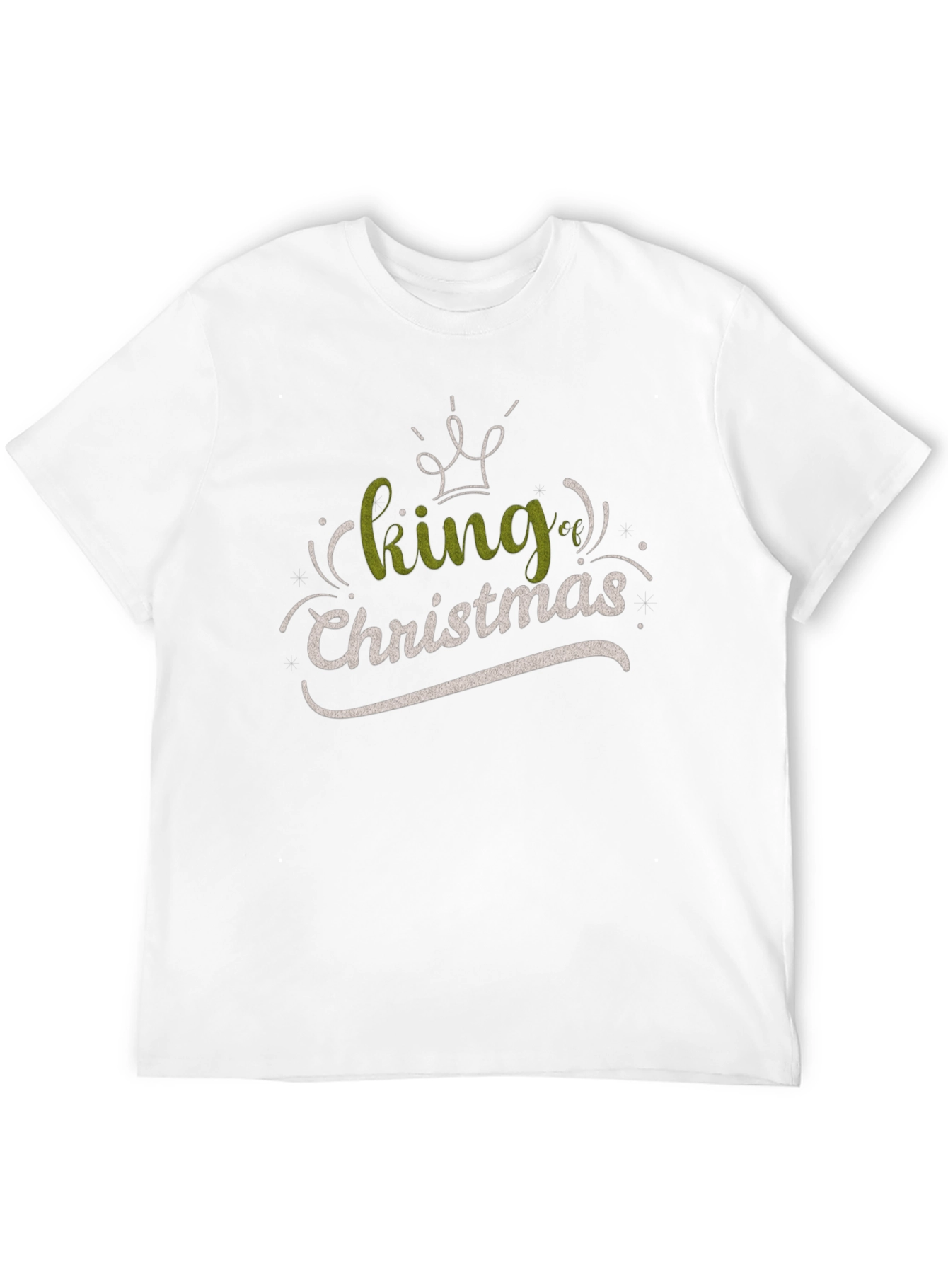 King of Christmas Graphic T-Shirt - Holiday Apparel