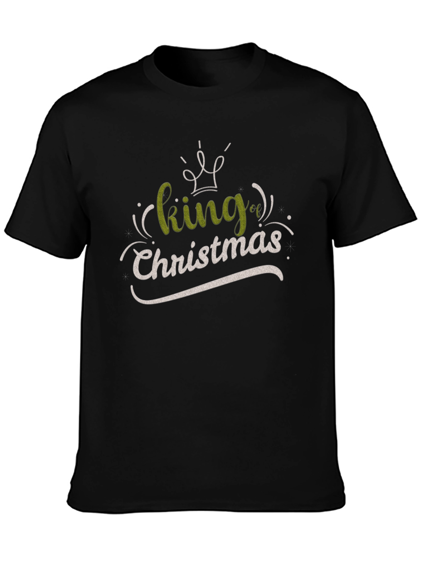 King of Christmas Graphic T-Shirt - Holiday Apparel