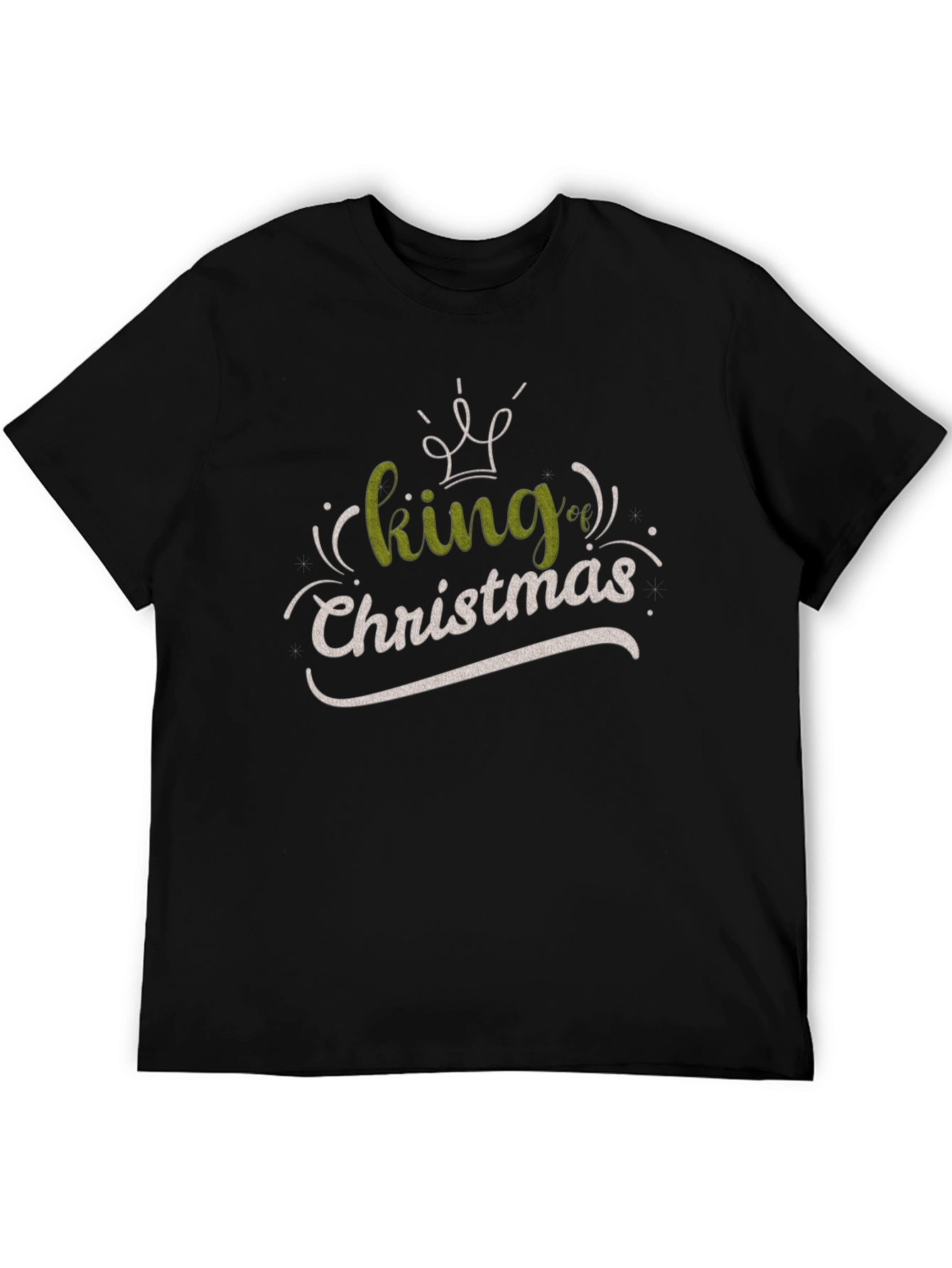 King of Christmas Graphic T-Shirt - Holiday Apparel