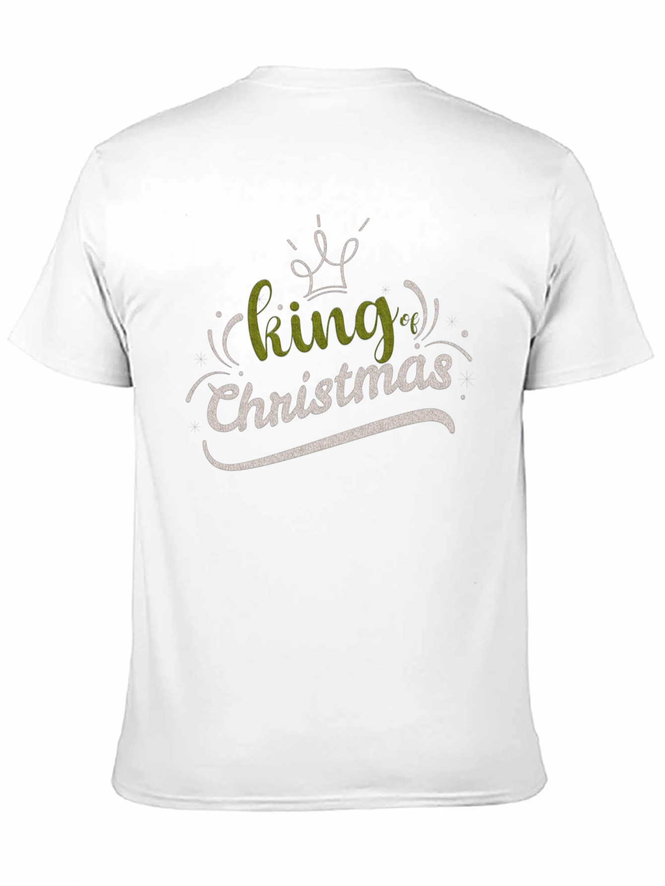 King of Christmas Graphic T-Shirt - Holiday Apparel