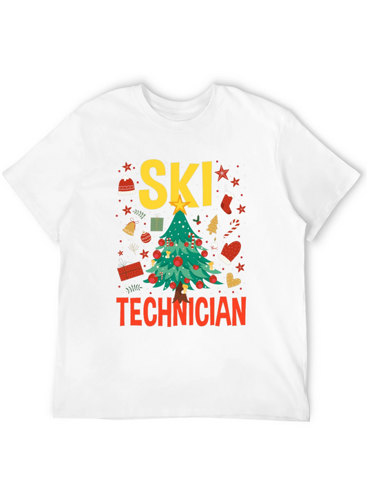 Ski Technician Christmas T-Shirt