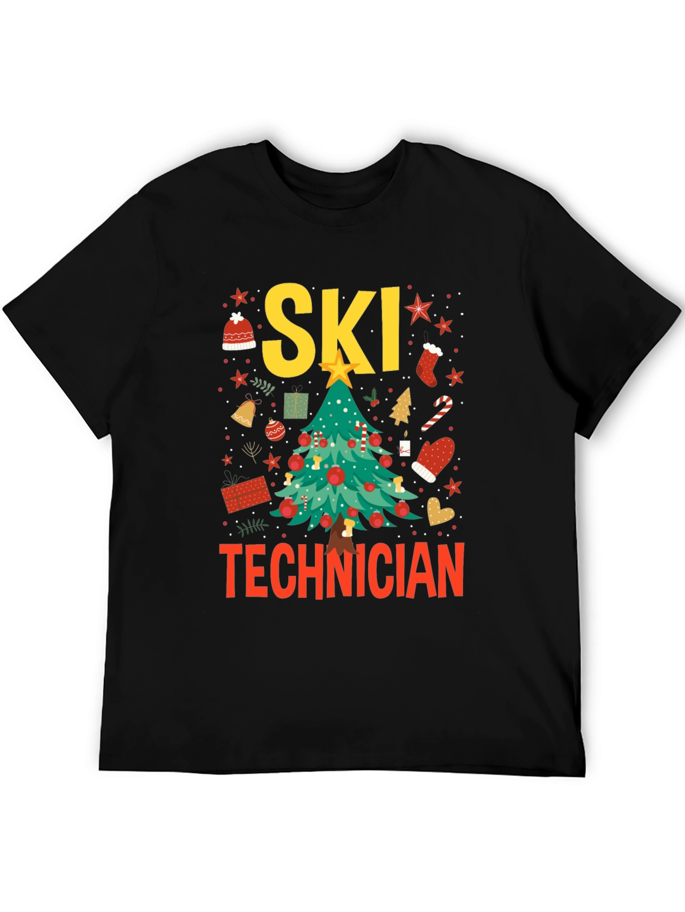 Ski Technician Christmas T-Shirt