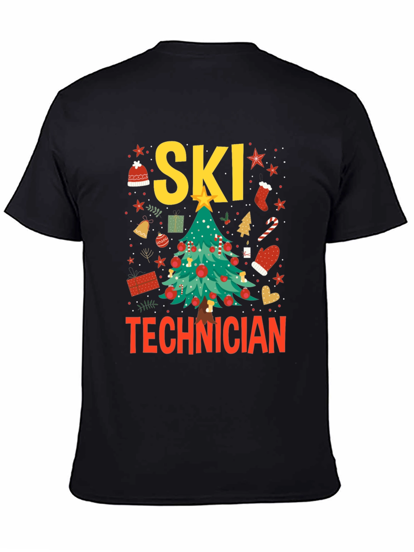 Ski Technician Christmas T-Shirt