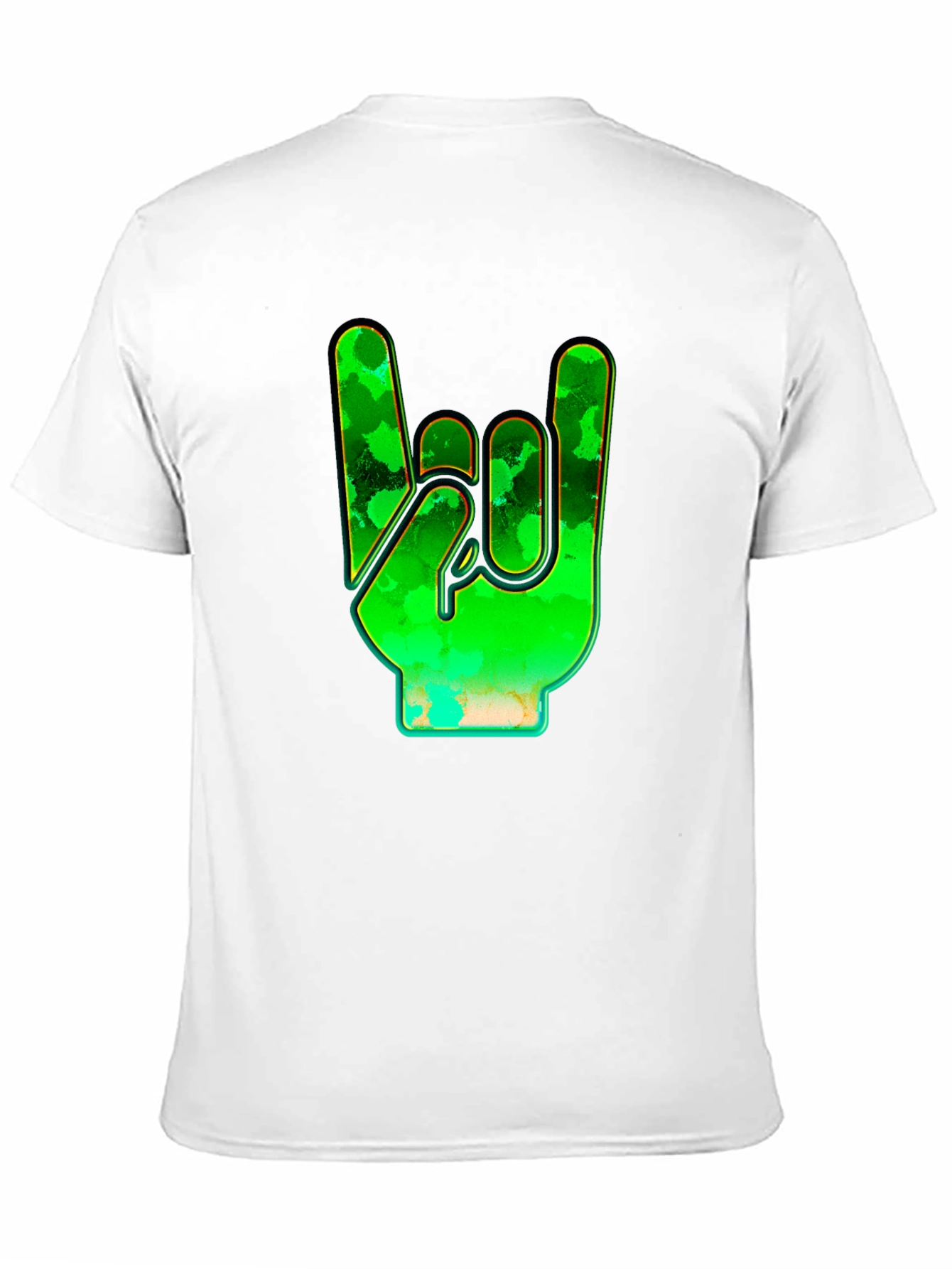 Rock On! Graphic Tee - Black Cotton